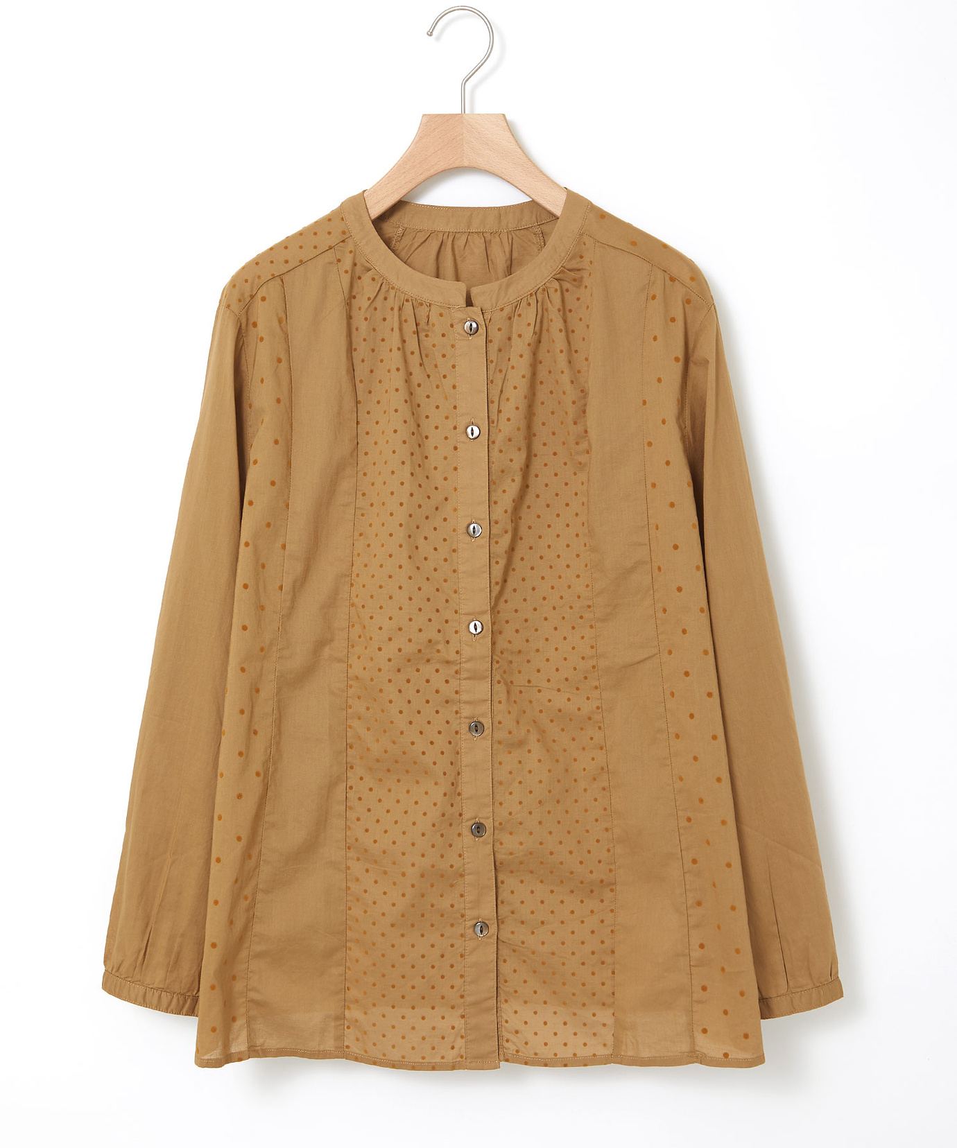 フロッキードットブラウス coca｜フロッキードットブラウス | Rakuten Fashion(楽天