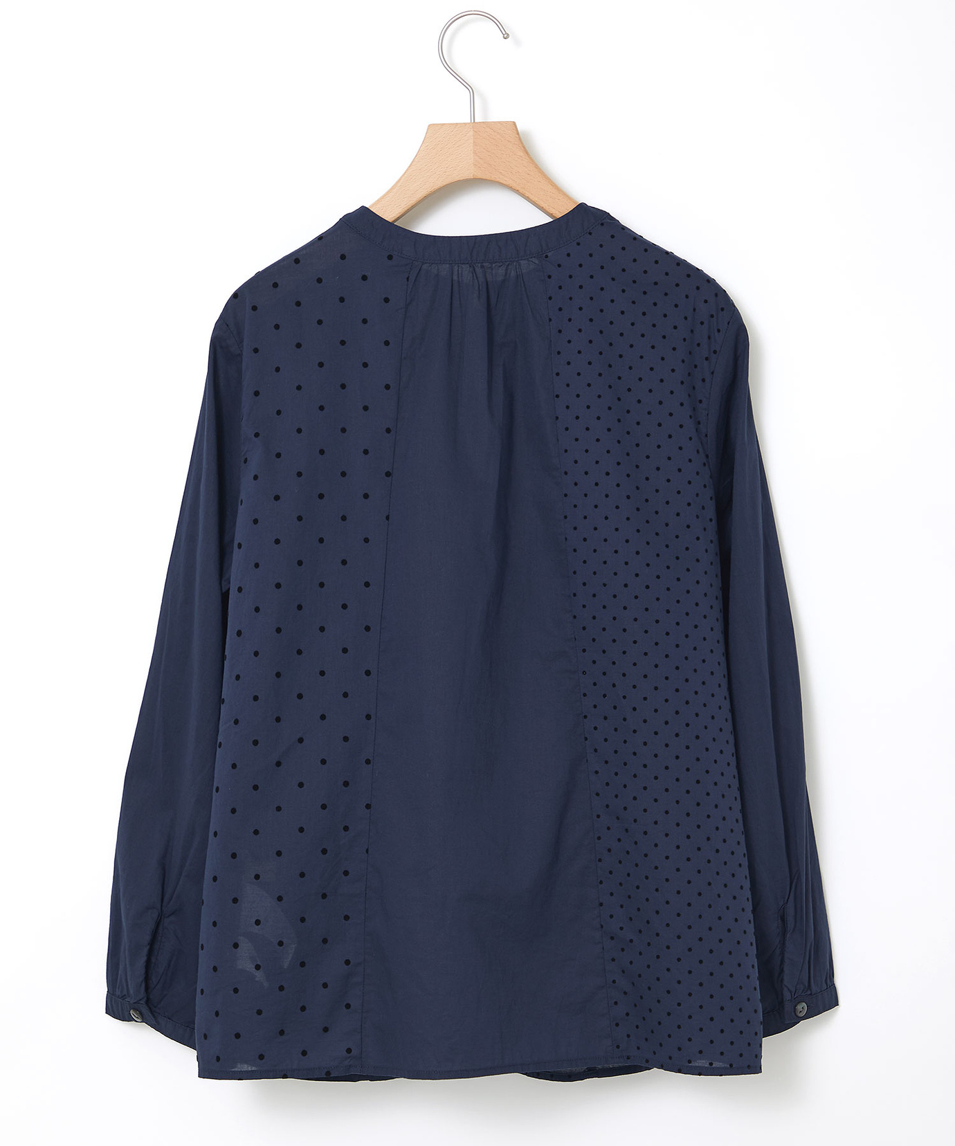 レディース フロッキー ドットデザイン ブラウス通販 [0301-55110