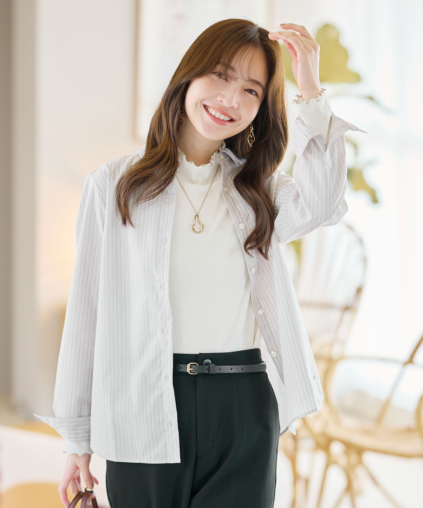 レディース ノンアイロン ブラウス 【シワになりにくい】通販 [0301