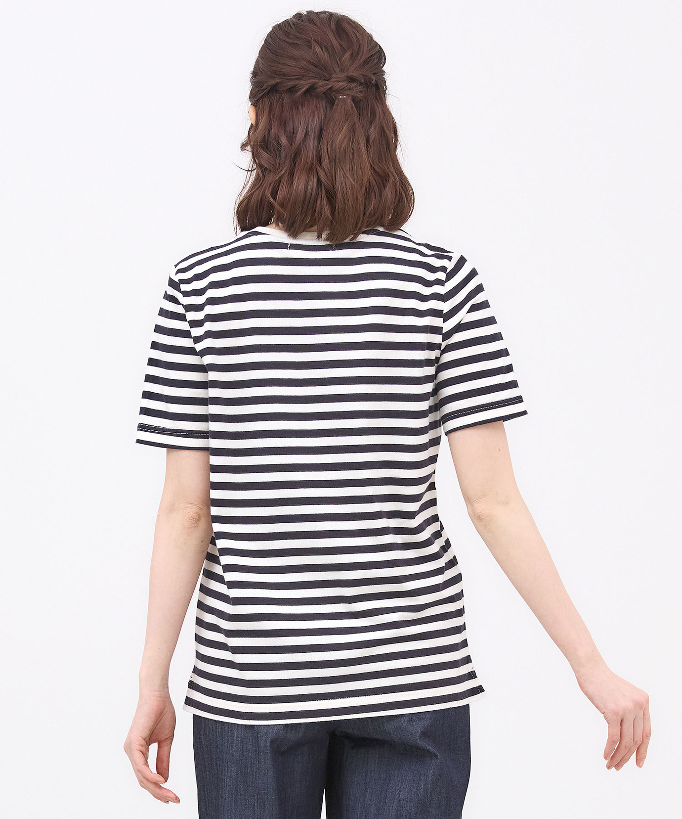 レディース コットン クルーネック Tシャツ通販 [0302-34299