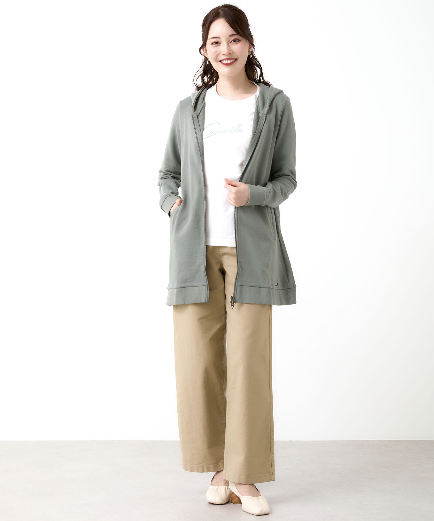 花雪日和様、専用 【761】ファスナーパーカー 【762】Aラインチュニック ソフトボンディングパーカーチュニック – Tiaclasse