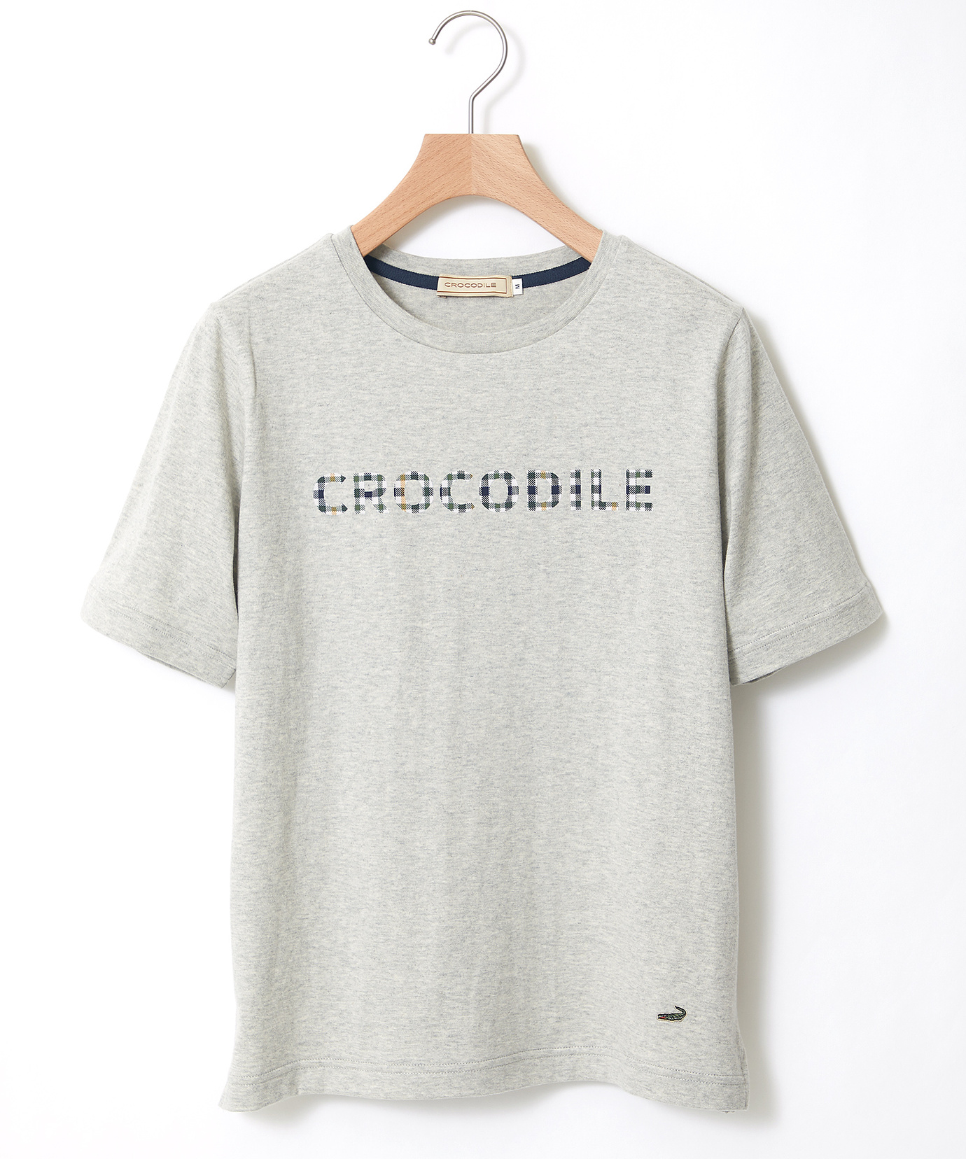 レディース クロコダイルタータン プリント Tシャツ通販 [0302