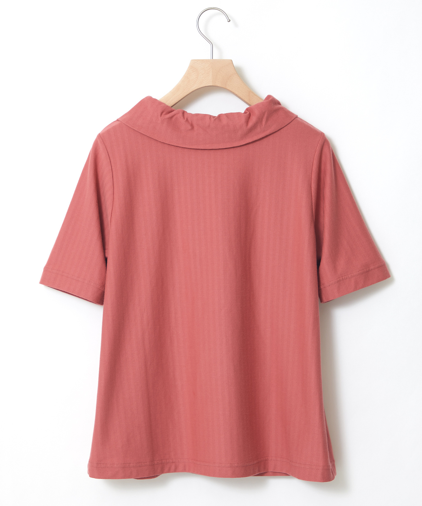 きゃらこ　長袖　DORG 36 レディース ジャカード ヘリンボーン柄 カットソー通販 [0302-43223