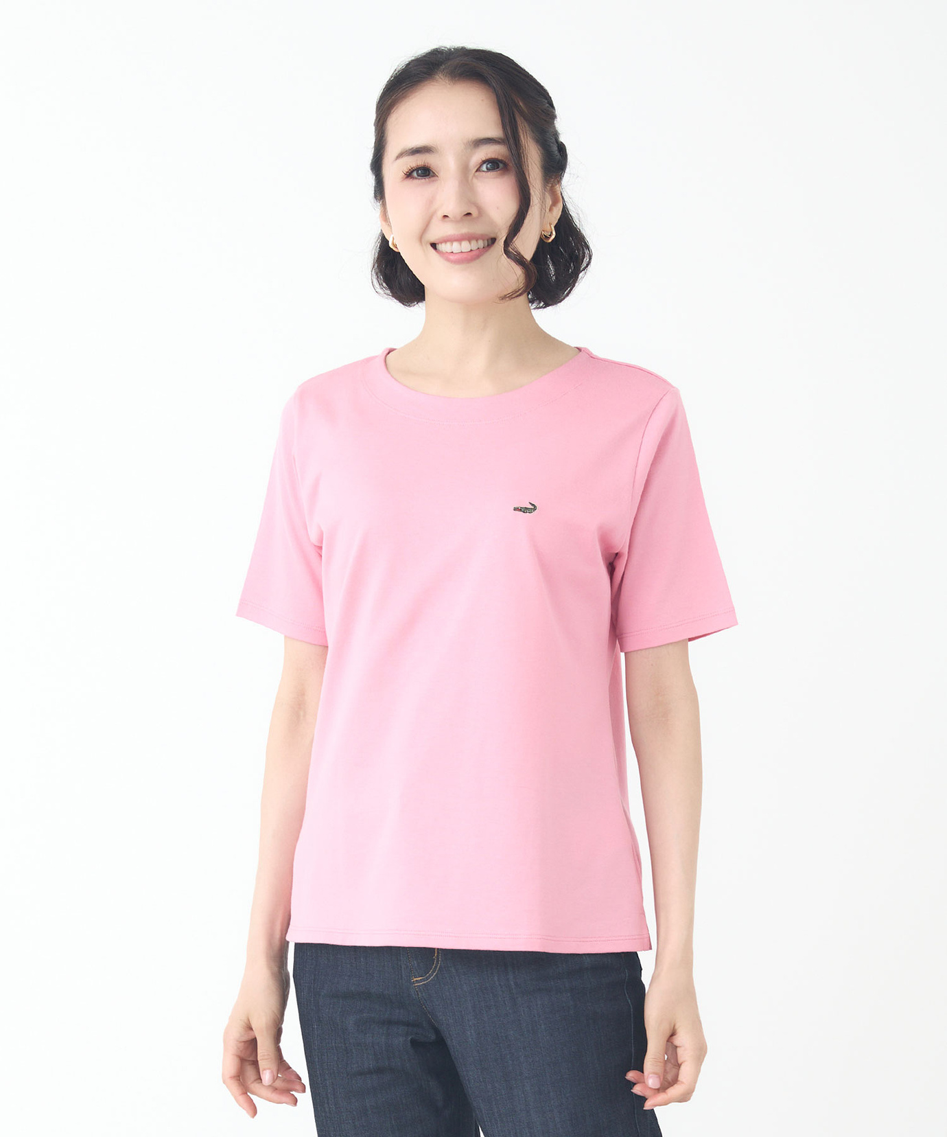 レディース セルロースコットン クルーネック Tシャツ【吸汗速乾】通販