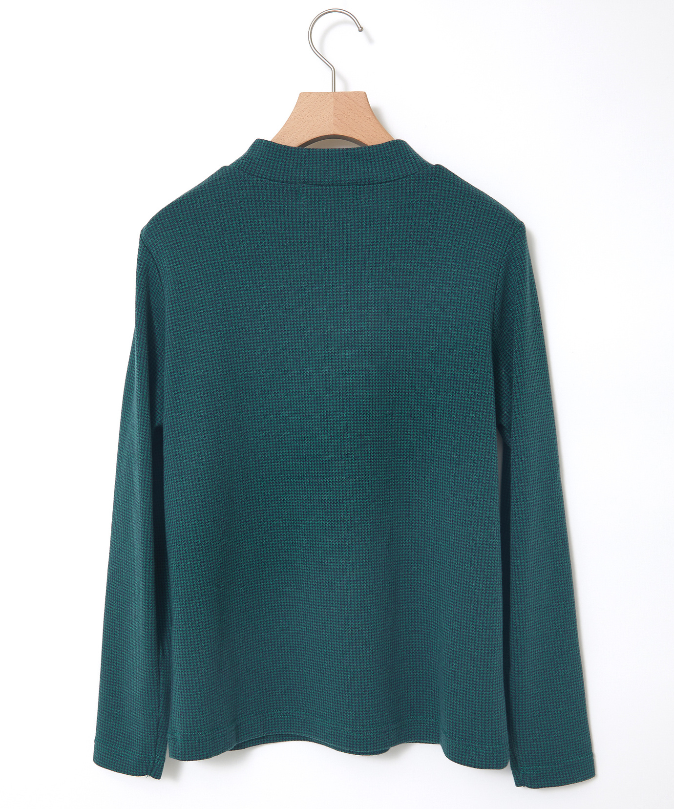 レディース 千鳥柄 ハイネック カットソー通販 [0302-45228