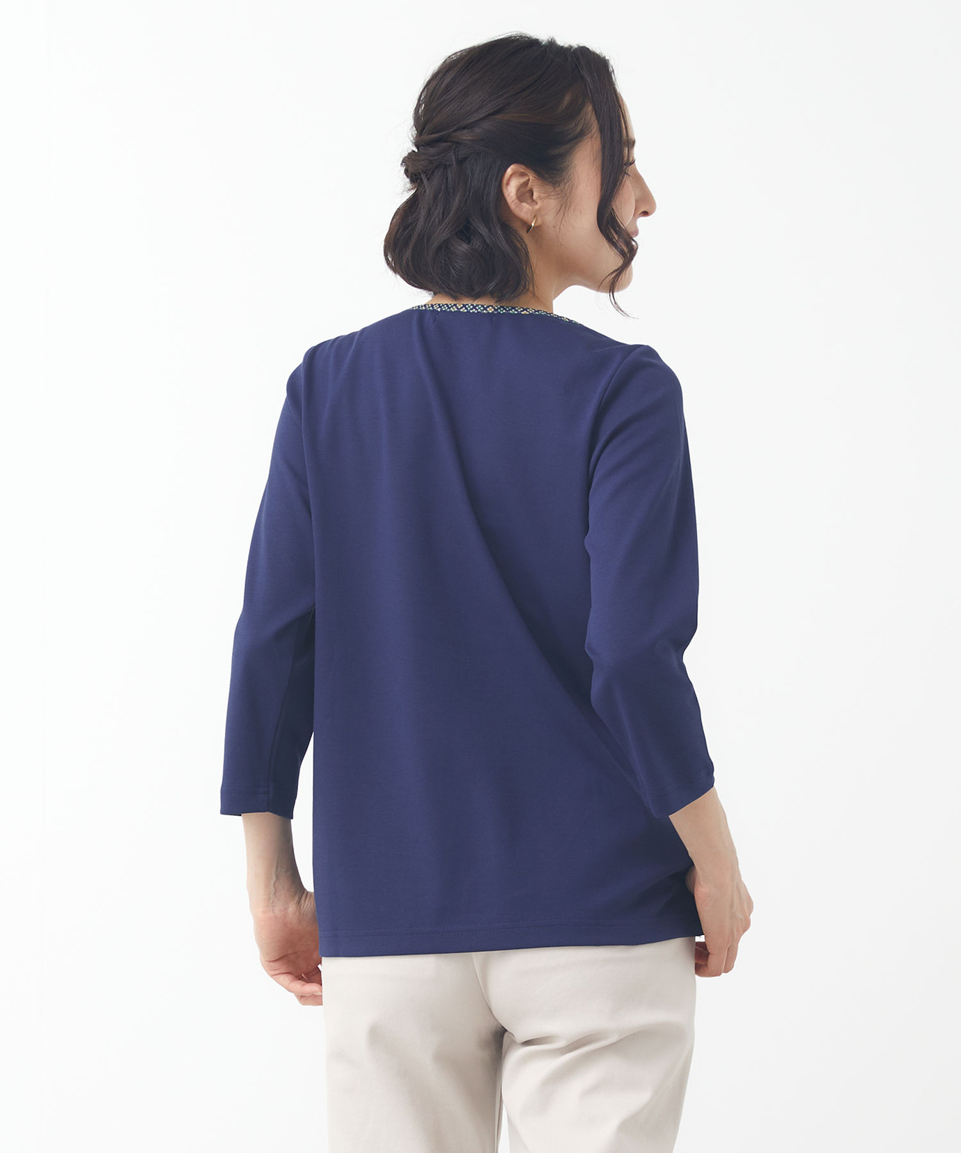 レディース クロコダイルタータン デザイン カットソー通販 [0302