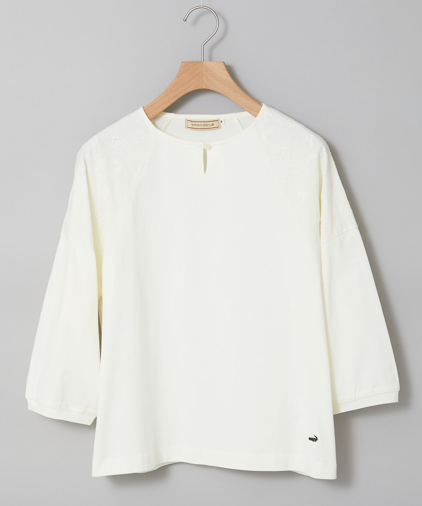 レディース シャツドッキング 刺繍 カットソー通販 [0302-53204