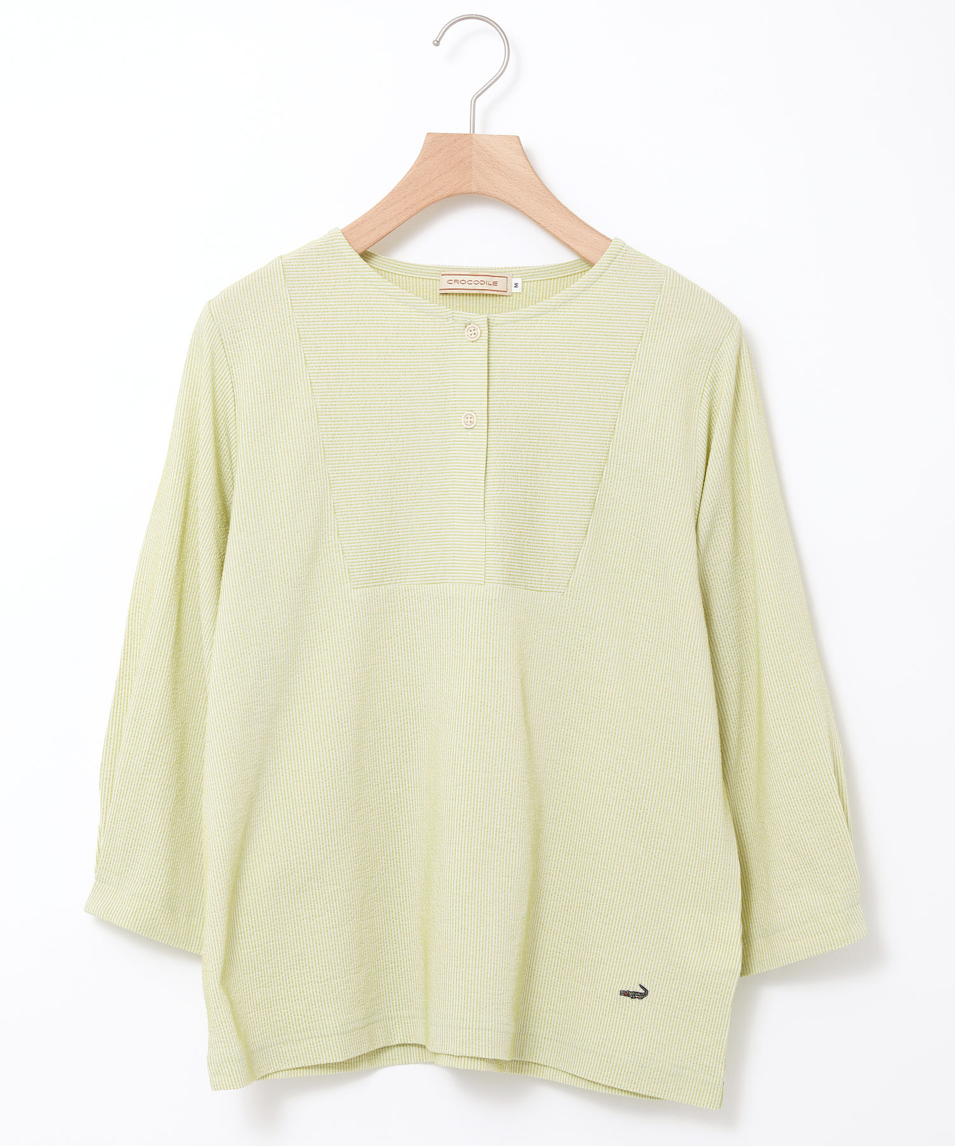 レディース サッカー素材 ストライプ柄 カットソー通販 [0302-53205