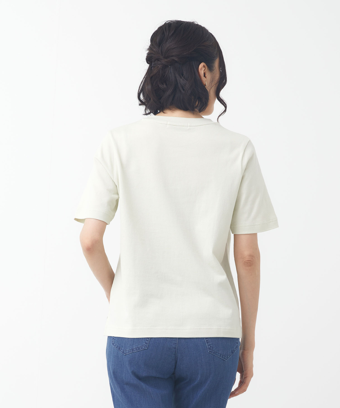 レディース コットン モチーフプリント Tシャツ通販 [0302-53210