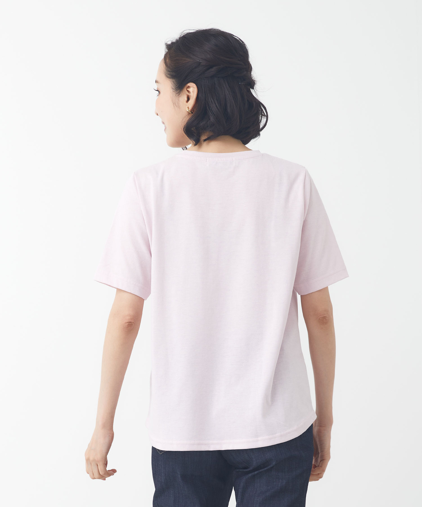 レディース 小花柄 プリント Tシャツ通販 [0302-53211] - クロコダイル