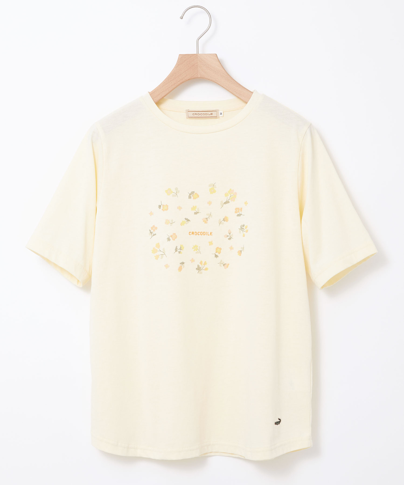 レディース 小花柄 プリント Tシャツ通販 [0302-53211] - クロコダイル
