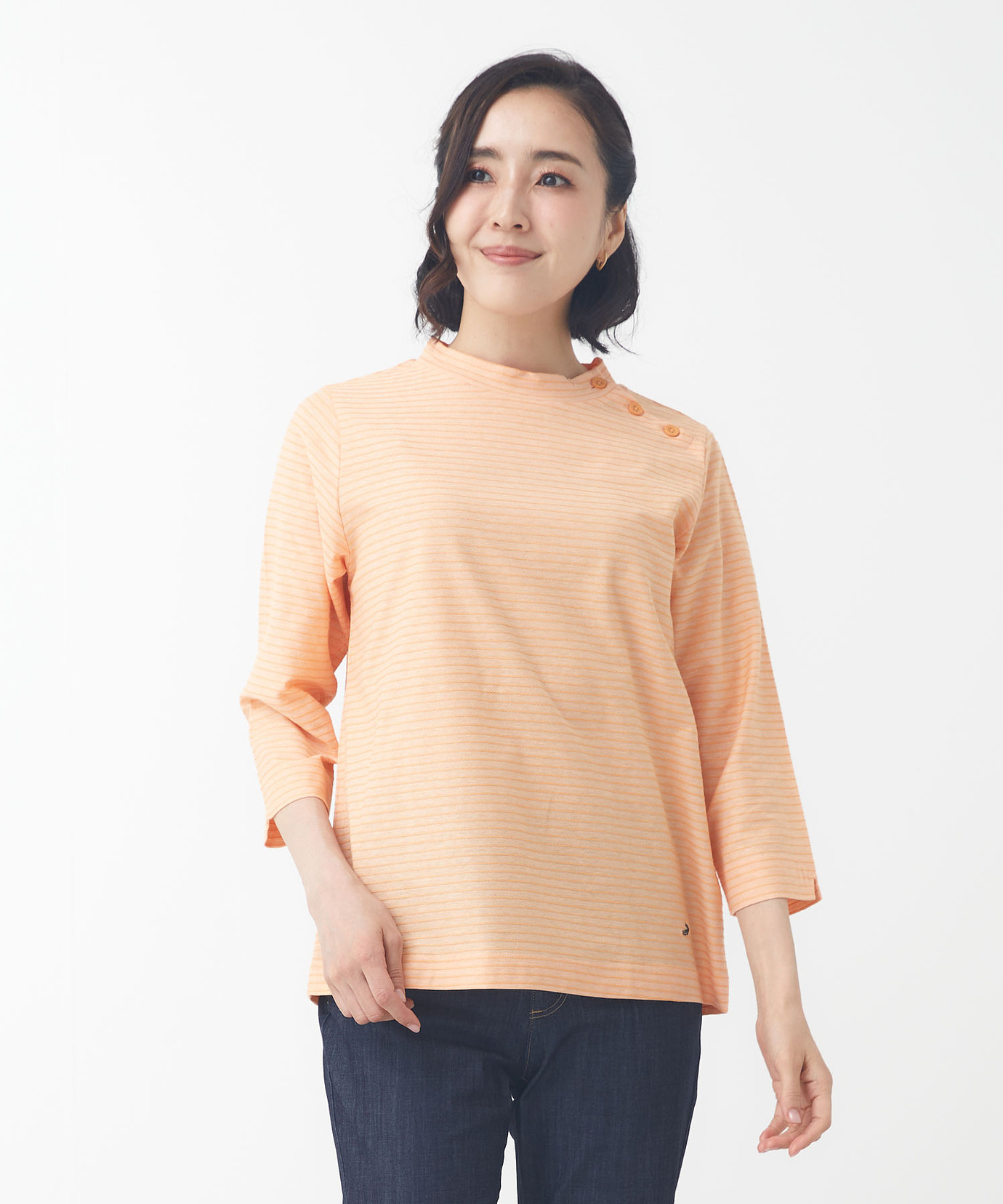 美品 クレージュ ロゴ入り 起毛 トリコット 膝丈 スカート 36 黒 美品