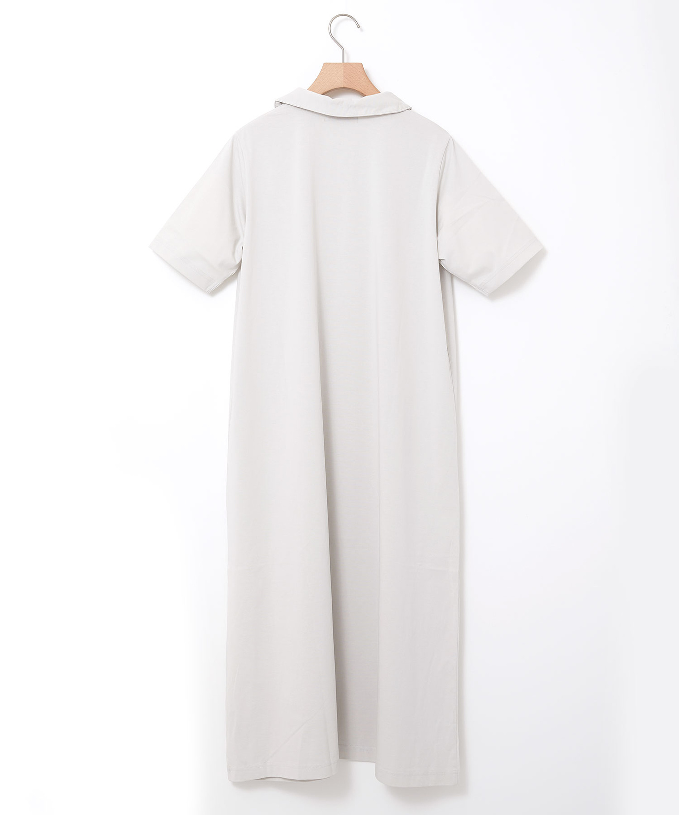 レディース プレーティング天竺 ショールカラー ワンピース通販 [0302