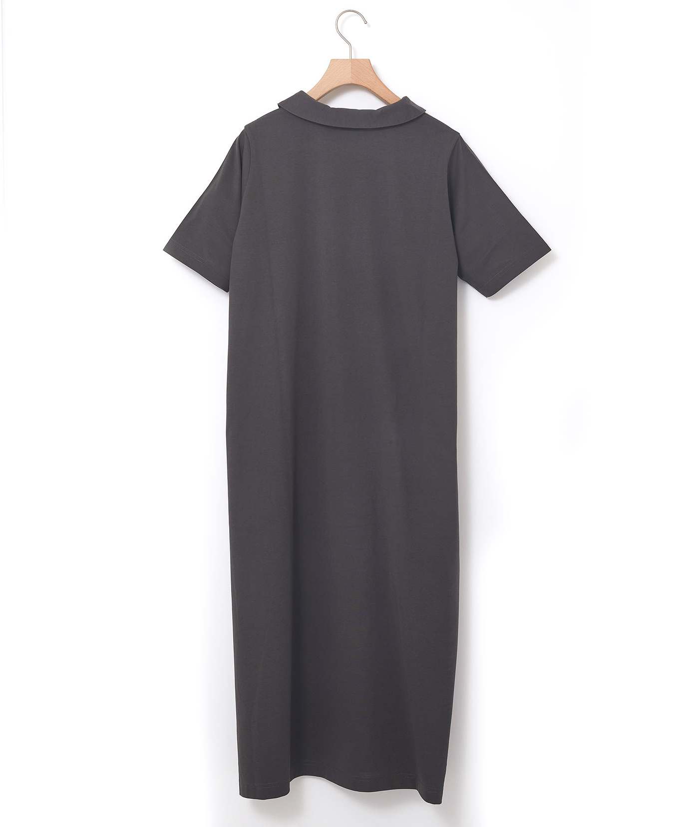 レディース プレーティング天竺 ショールカラー ワンピース通販 [0302