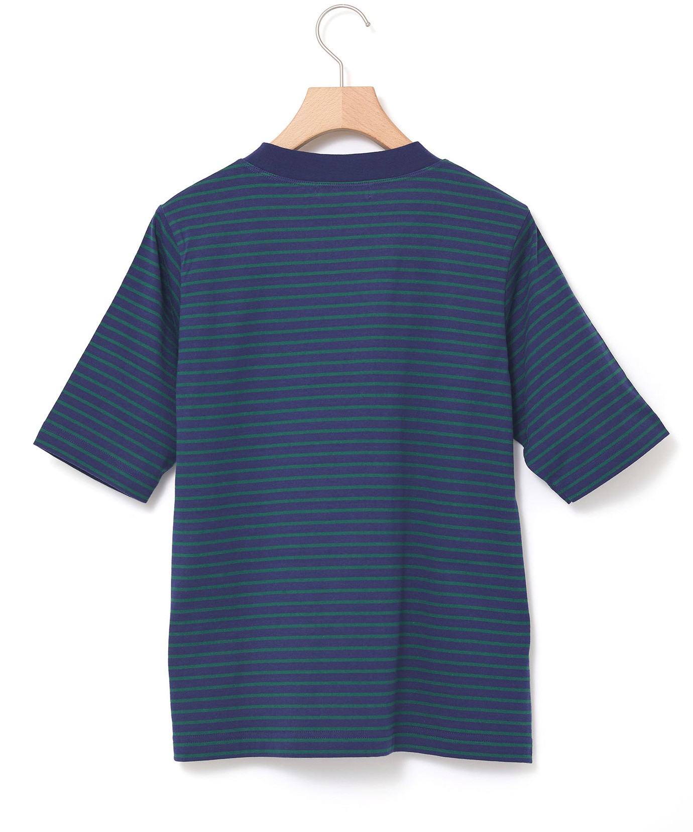 レディース モックネック ボーダー Tシャツ通販 [0302-53222