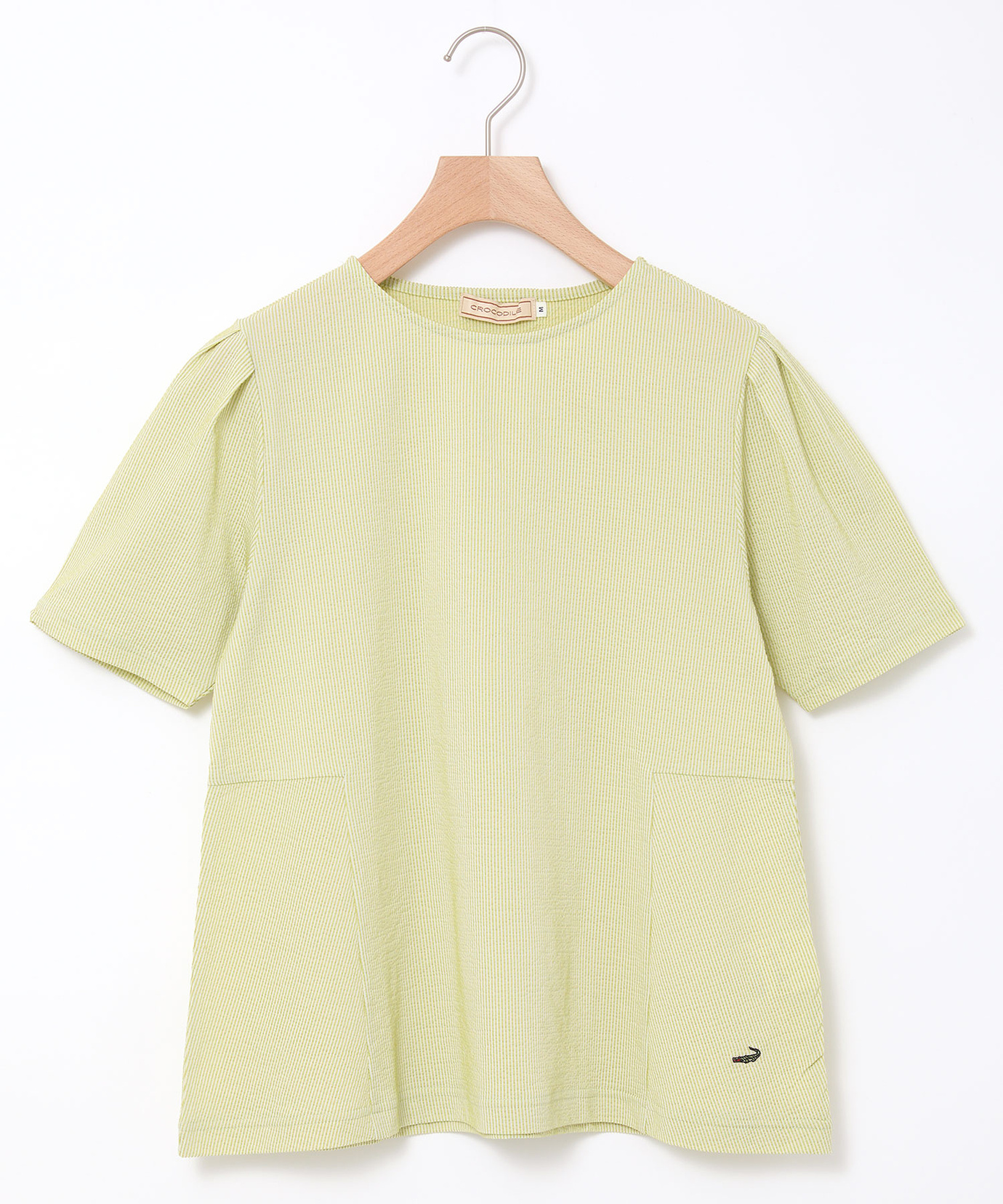 【stone 】ヴィンテージライクカットソー(海外限定品) レディース サッカー ストライプ カットソー【一部店舗限定】通販