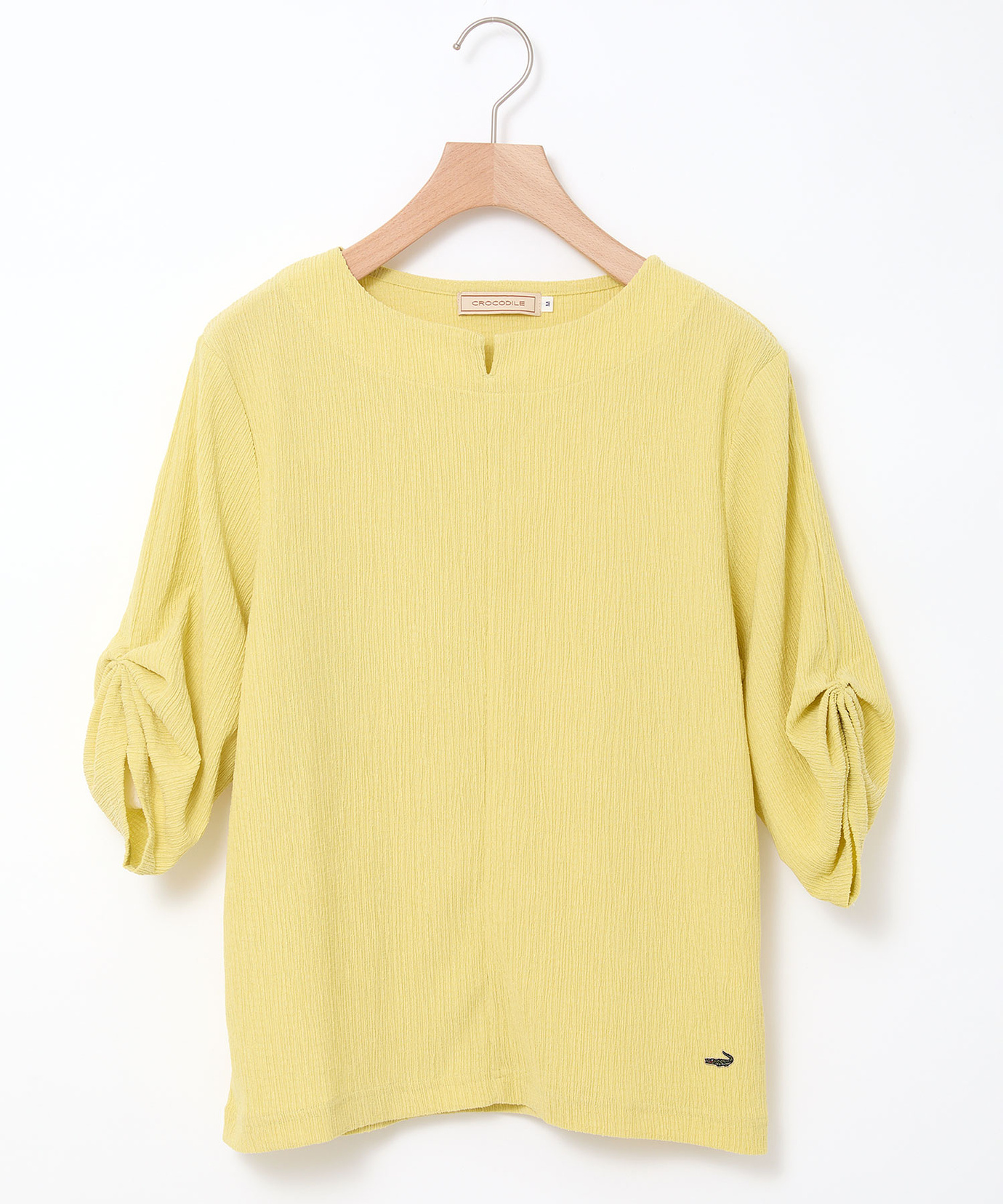 こたろー レディース 袖タック ジャカード カットソー【一部店舗限定】通販