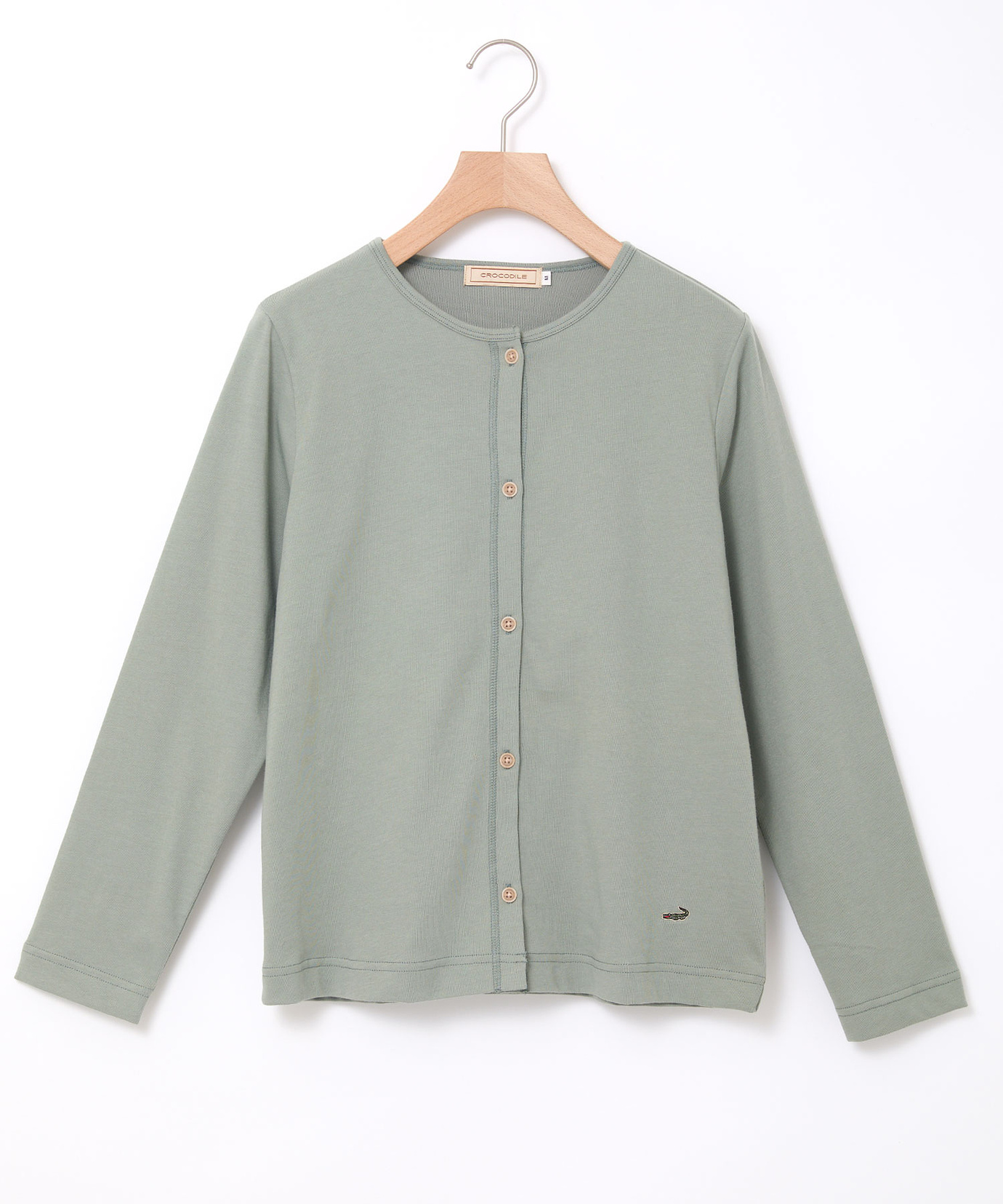 ■美品 エヴリディアイライク　クルーネックカーディガン　ベージュ　コットン　長袖 楽天市場】everyday i like カーディガンの通販