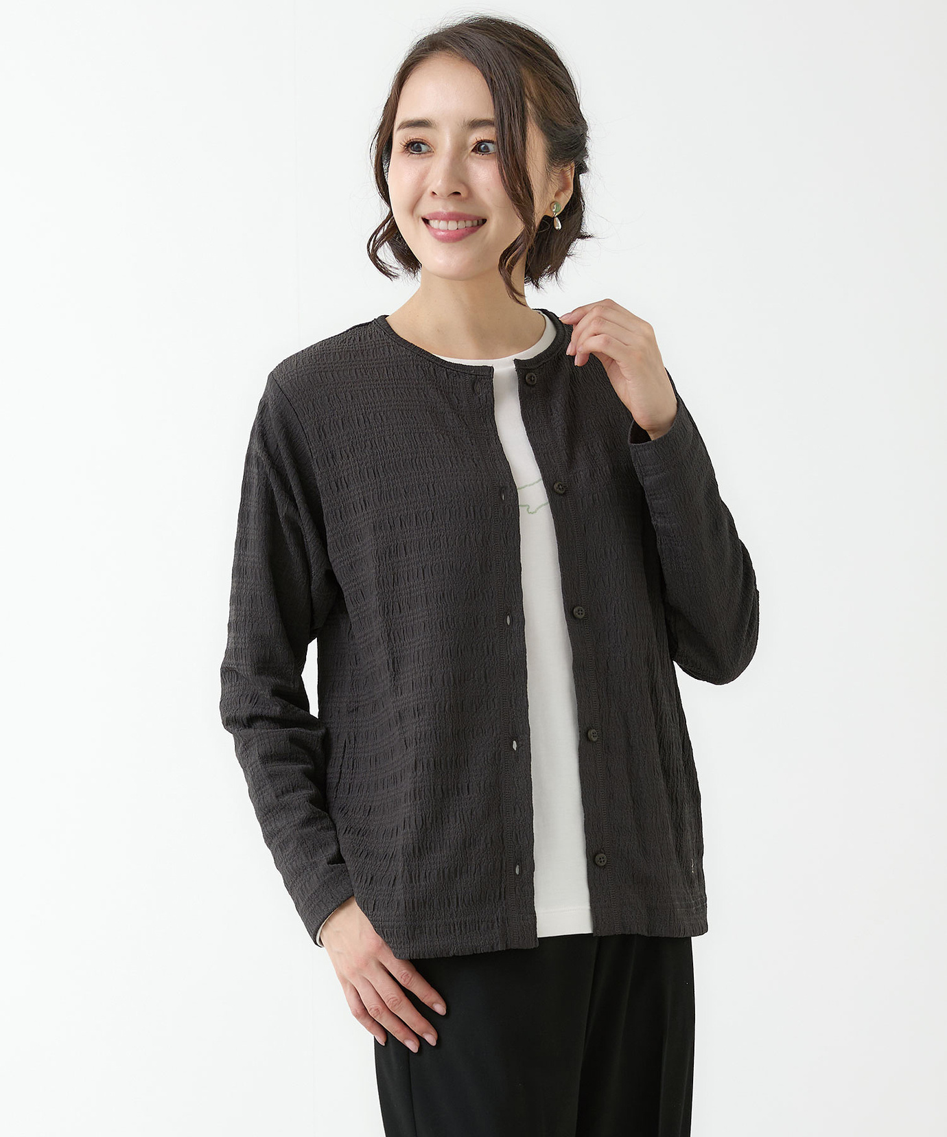 レディース シアー カーディガン通販 [0302-55209] - クロコダイル