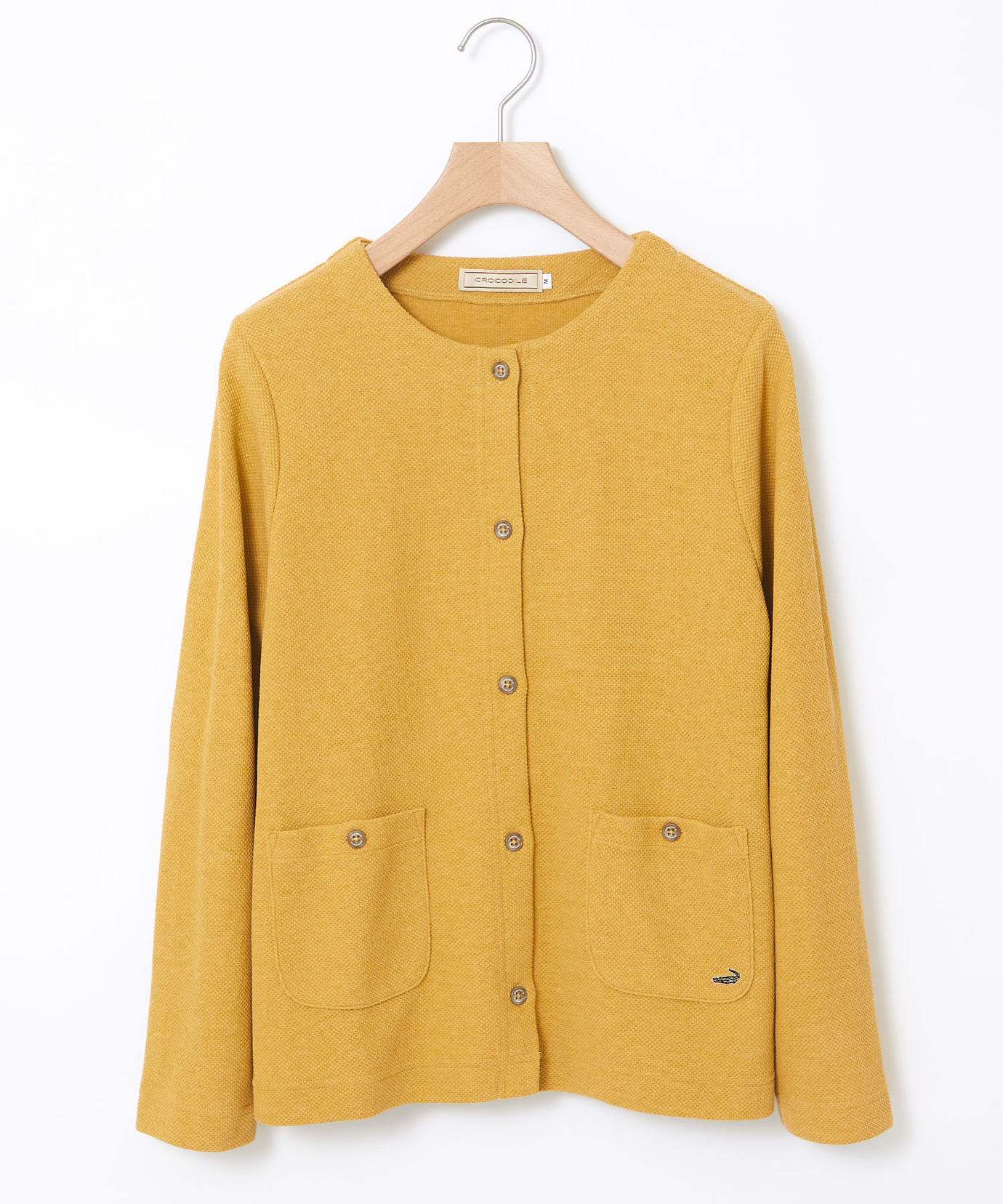 レディース 杢調 クルーネック カーディガン通販 [0302-55215