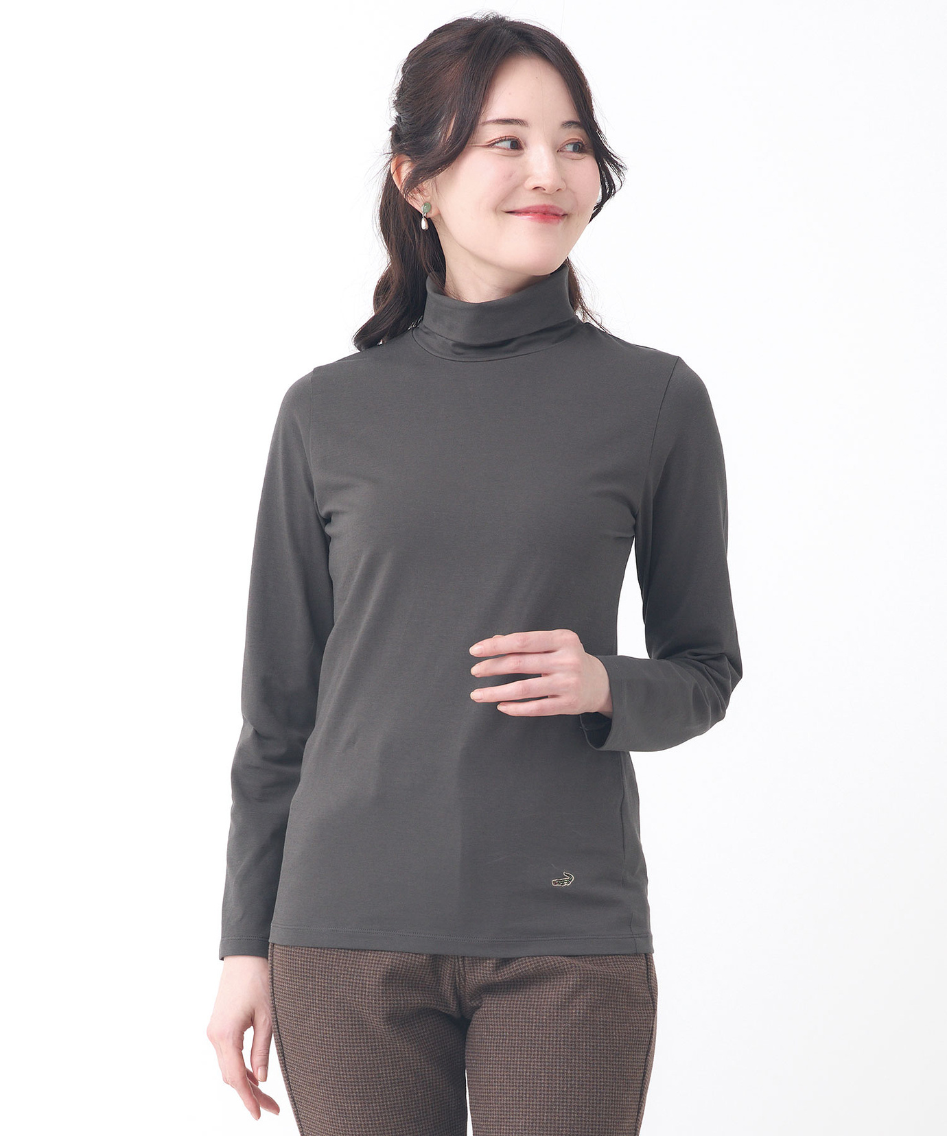 レディース 天竺 タートルネック プルオーバー通販 [0302-55216