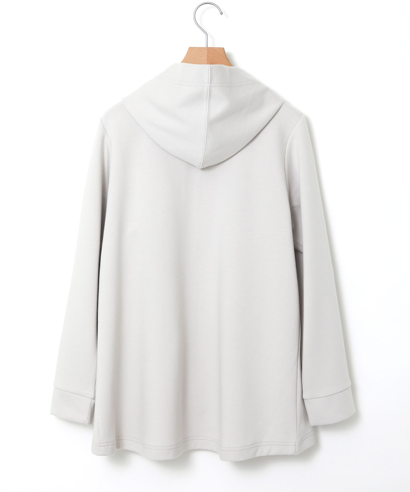 LIMITED PRO フード付きパーカー ホワイト/ブラック/ゴールド レディース フード付き 釦開き パーカー通販 [0302-55221