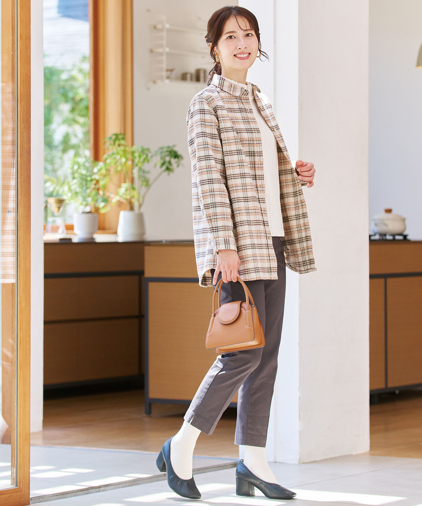 レディース ケーブル柄 ハイネック カットソー通販 [0302-55223