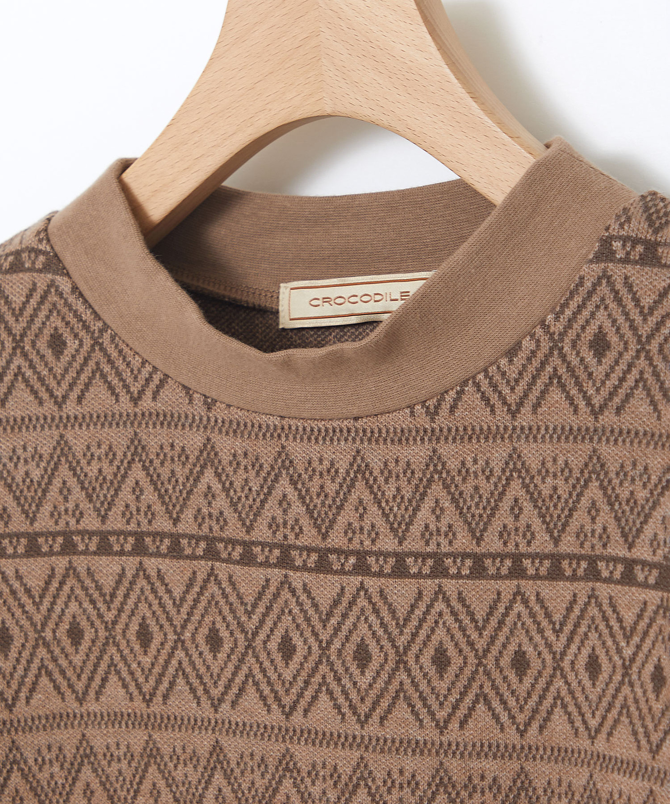 レディース 切り替え ジャカード プルオーバー通販 [0302-55234