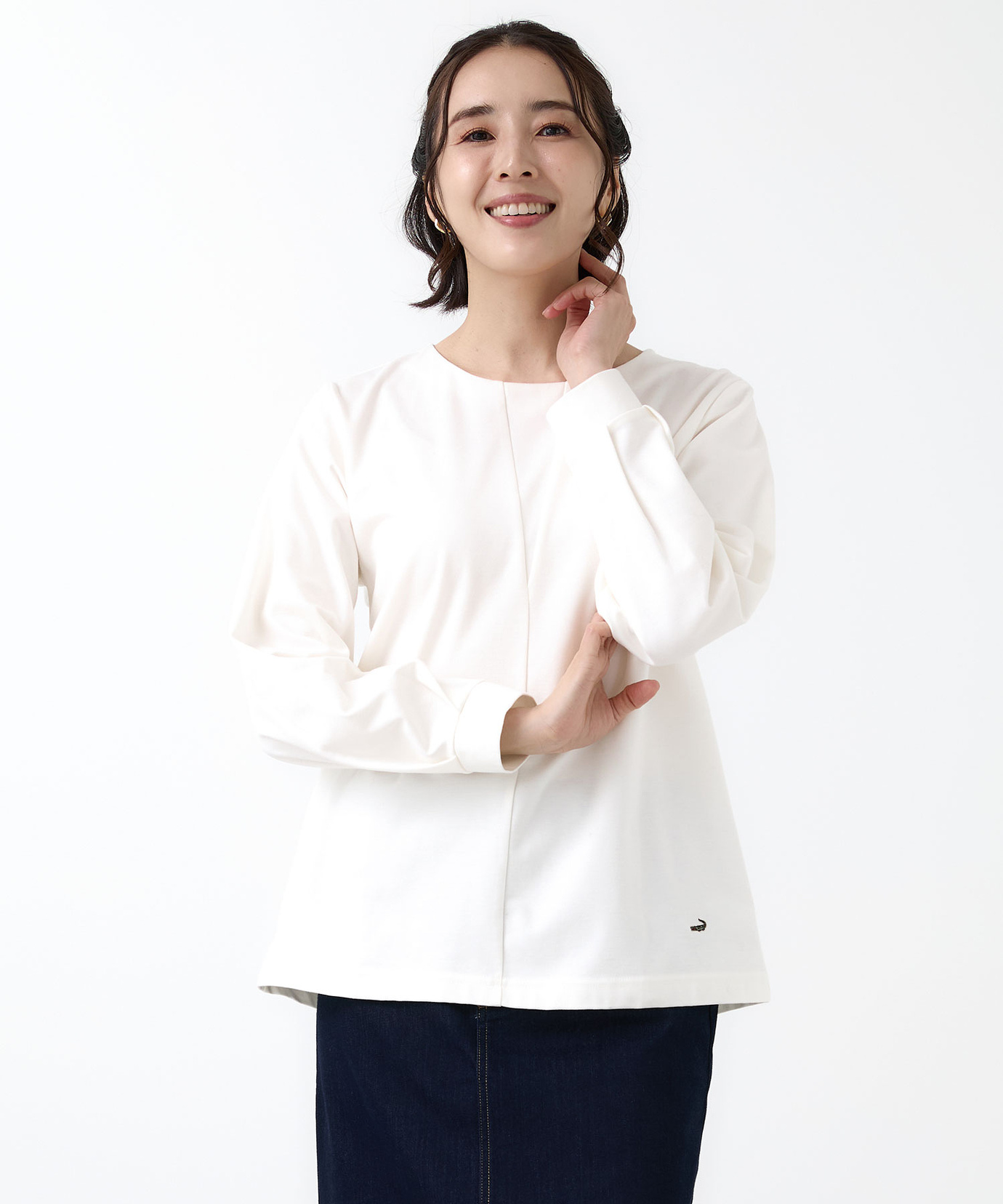 レディース 袖タック カットソー【一部店舗限定】通販 [0302-56252