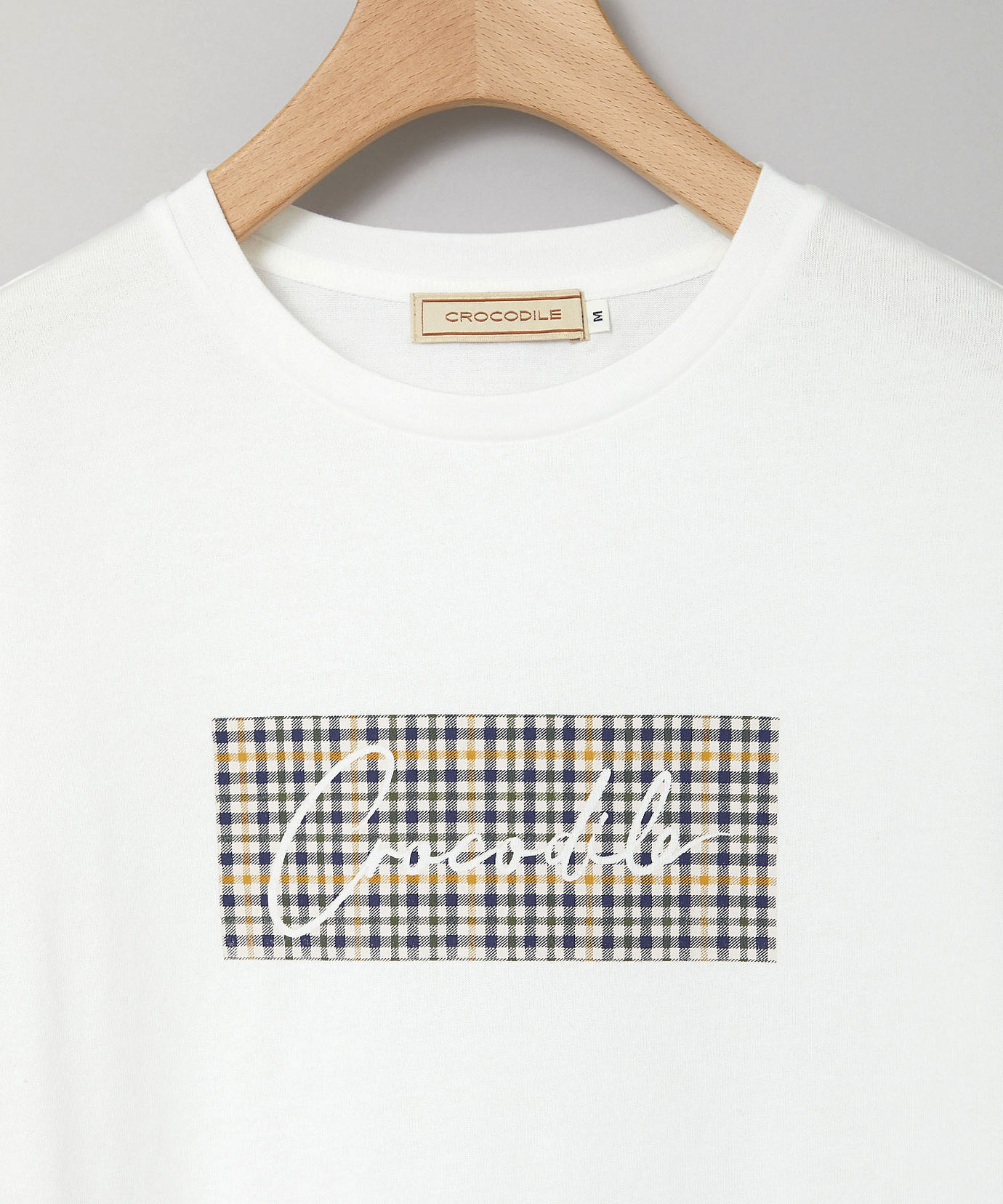 レディース クロコダイルタータン ロゴ Tシャツ通販 [0302-63202