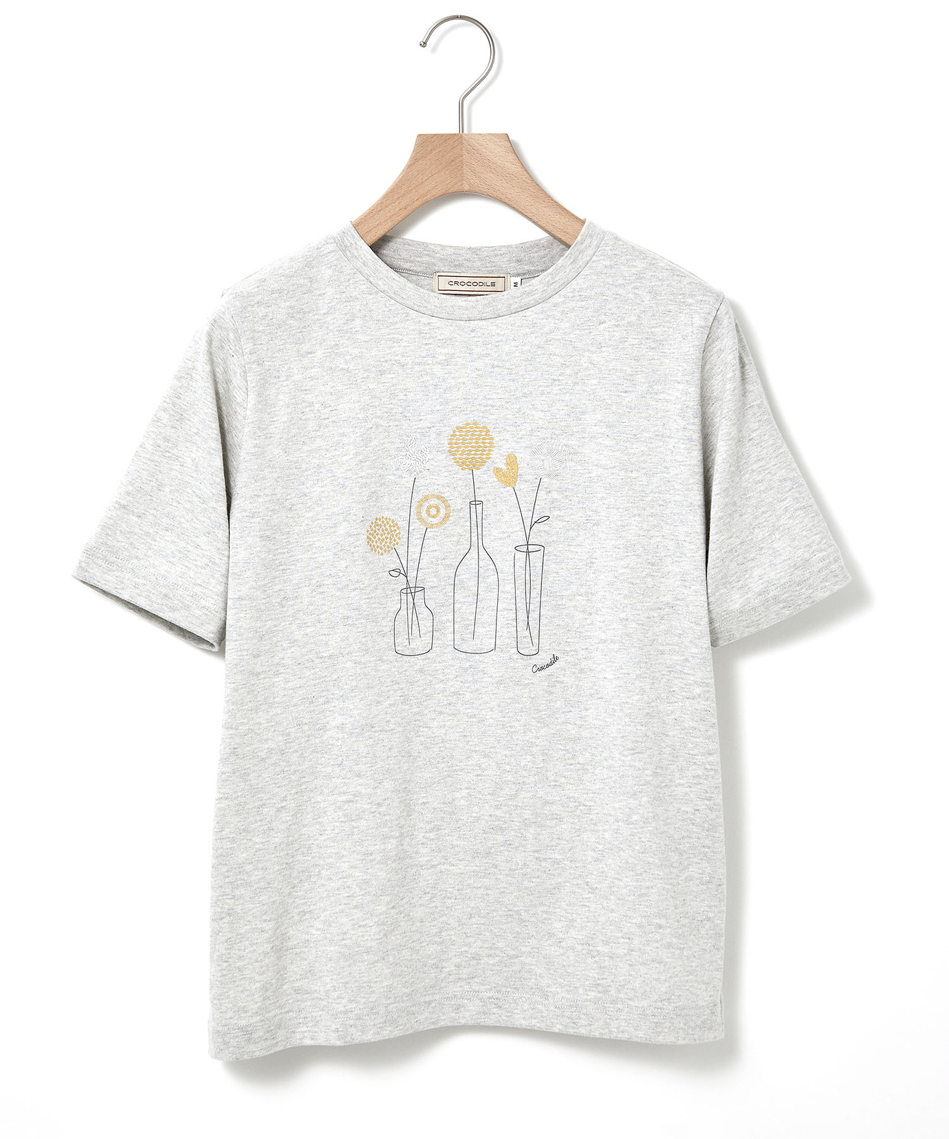 レディース フラワーモチーフ 半袖 Tシャツ通販 [0302-63209
