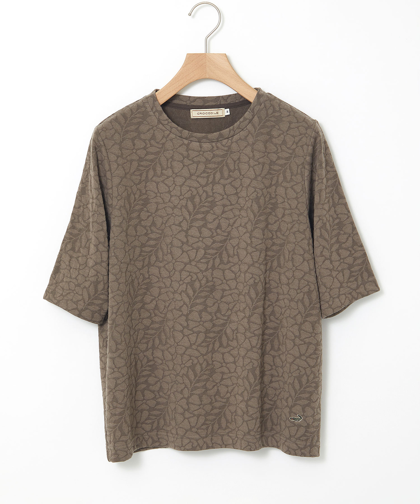 レディース ボタニカル柄 ジャカード カットソー通販 [0302-63235