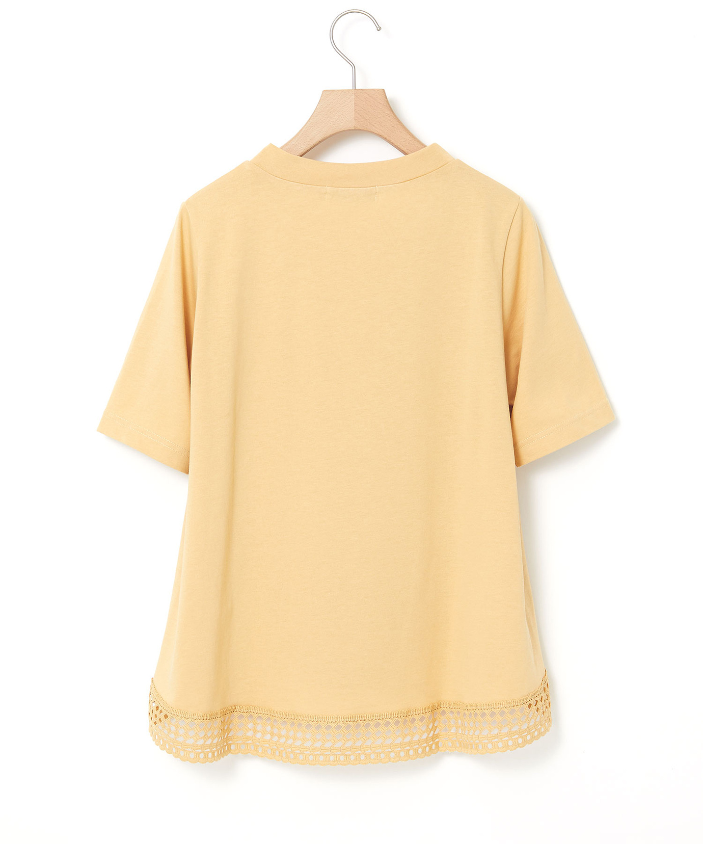 レディース 裾レース 半袖 Tシャツ通販 [0302-64205] - クロコダイル