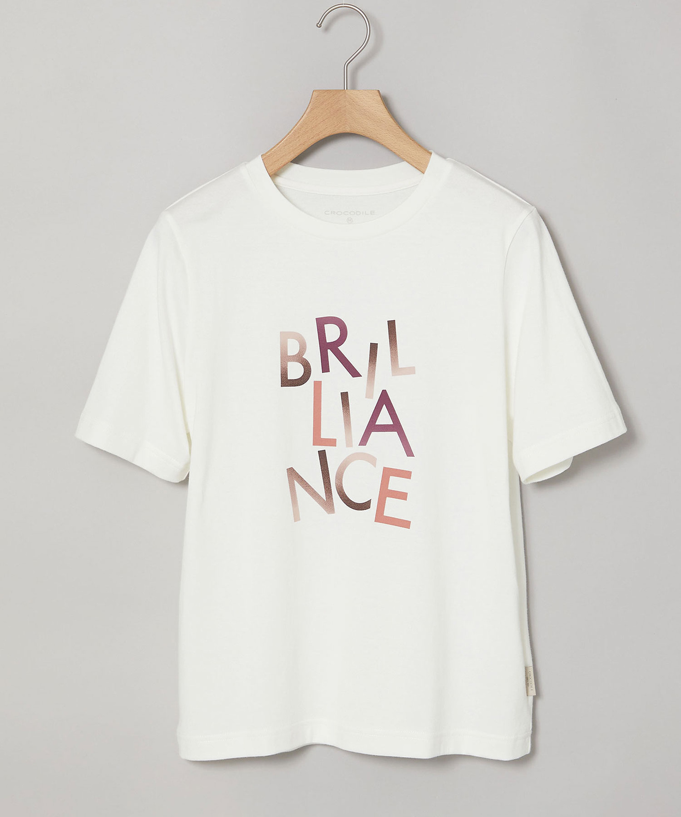 kolor 半袖 Tシャツ ホワイト グラフィックプリント レディース グラフィティプリント 半袖 Tシャツ通販 [0302-65200