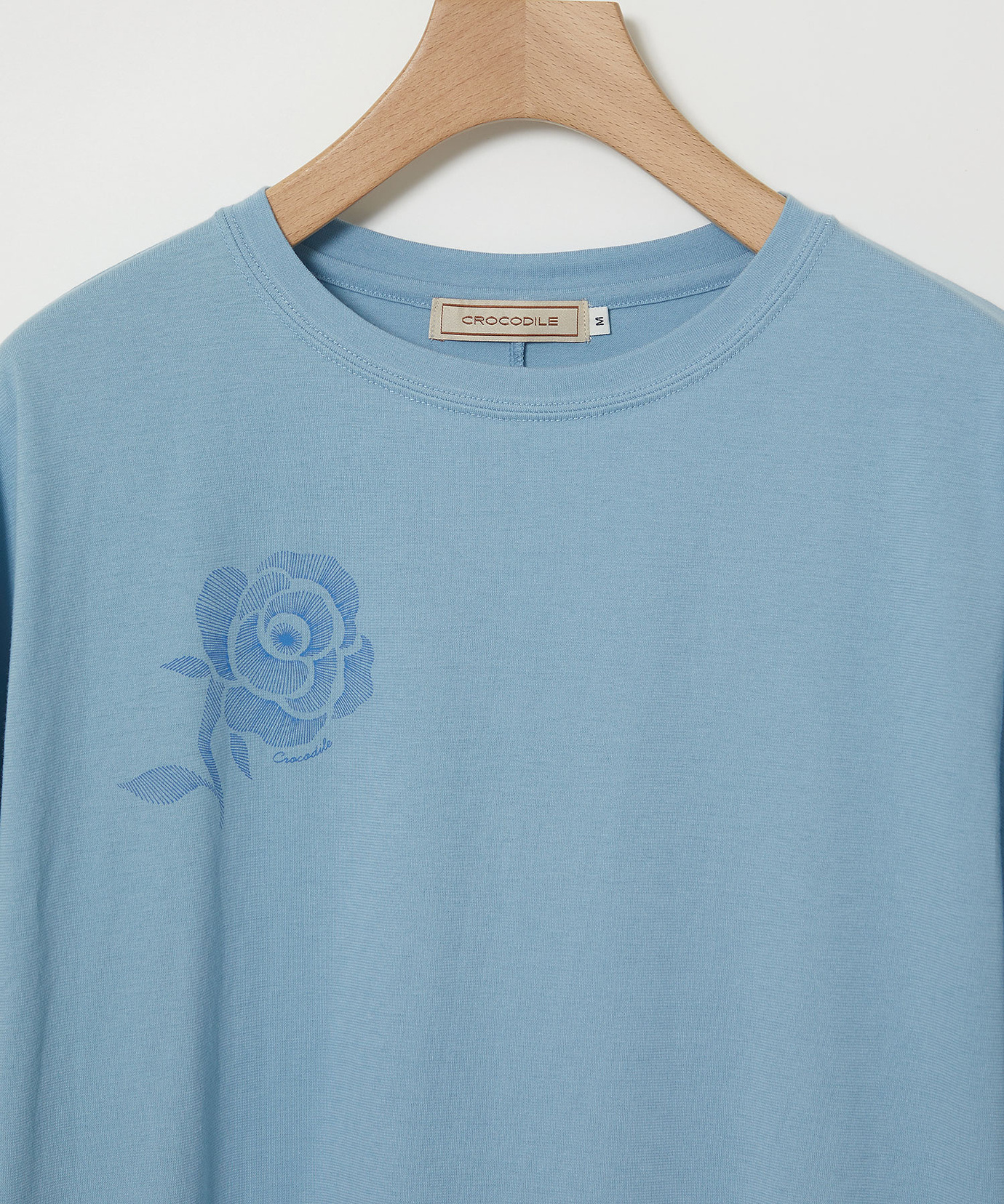 レディース フラワープリント 天竺 Tシャツ通販 [0302-65201