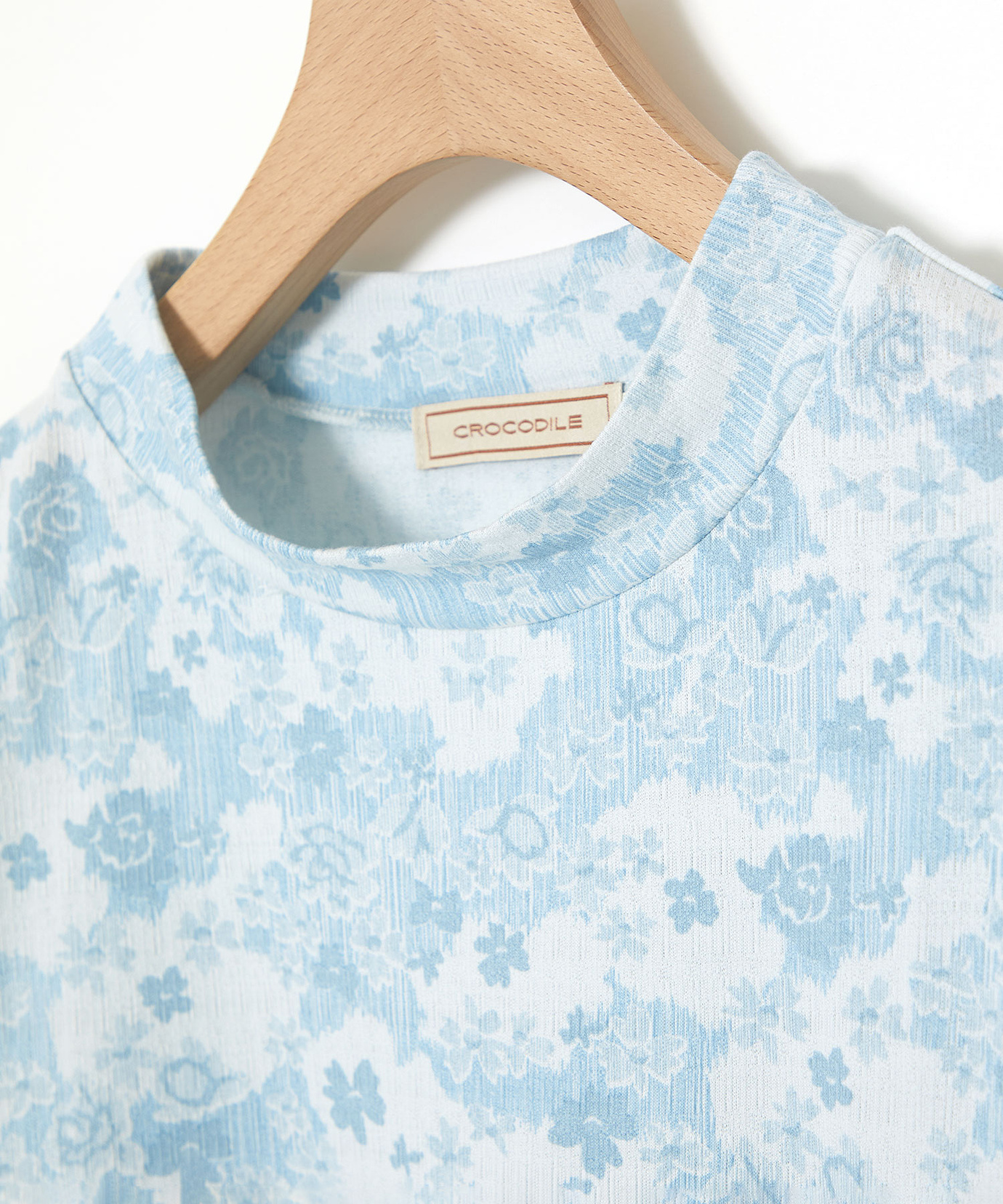 レディース 花柄プリント 七分袖 Tシャツ通販 [0302-65205