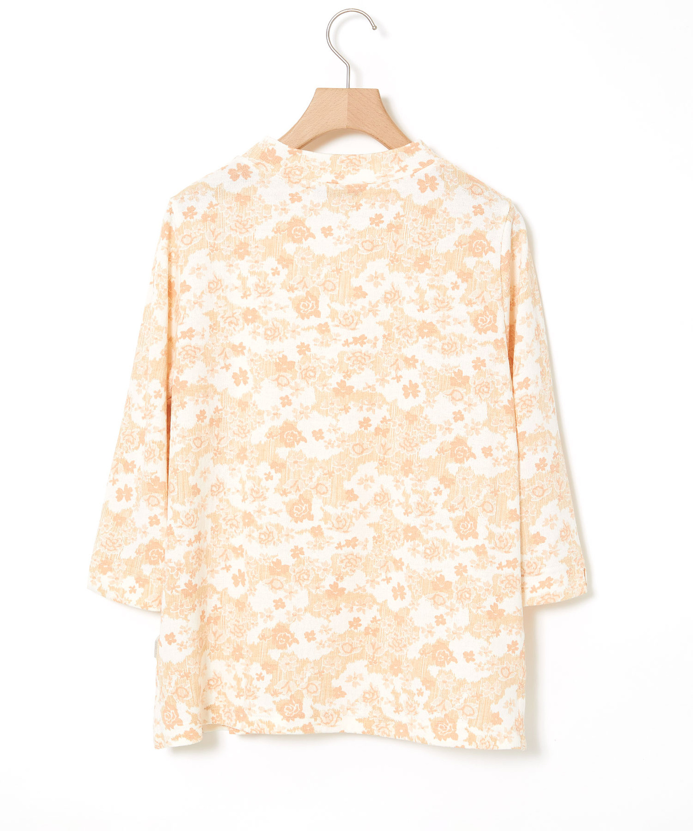 レディース 花柄プリント 七分袖 Tシャツ通販 [0302-65205