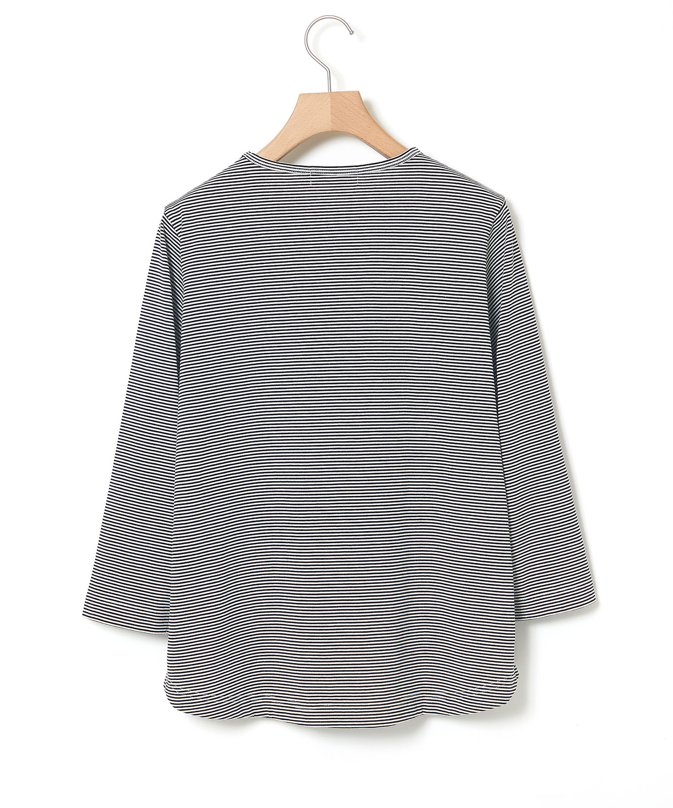 マチャット プリントロングTシャツ（グレー） レディース トランク柄プリント 七分袖 Tシャツ通販 [0302-65210