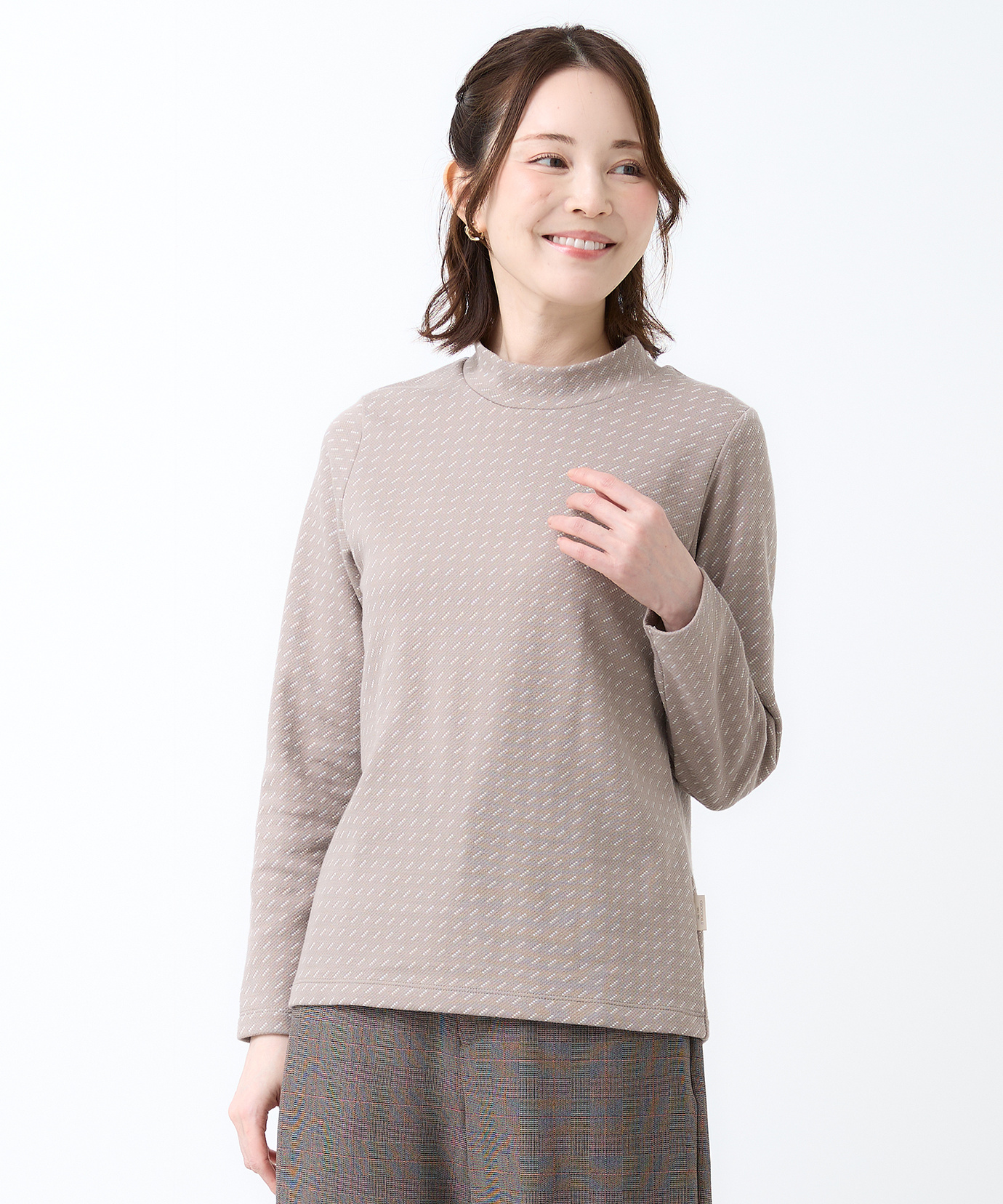 8YARDS ハイネックプルオーバーS レディース ジャカード ハイネック プルオーバー通販 [0302-65219