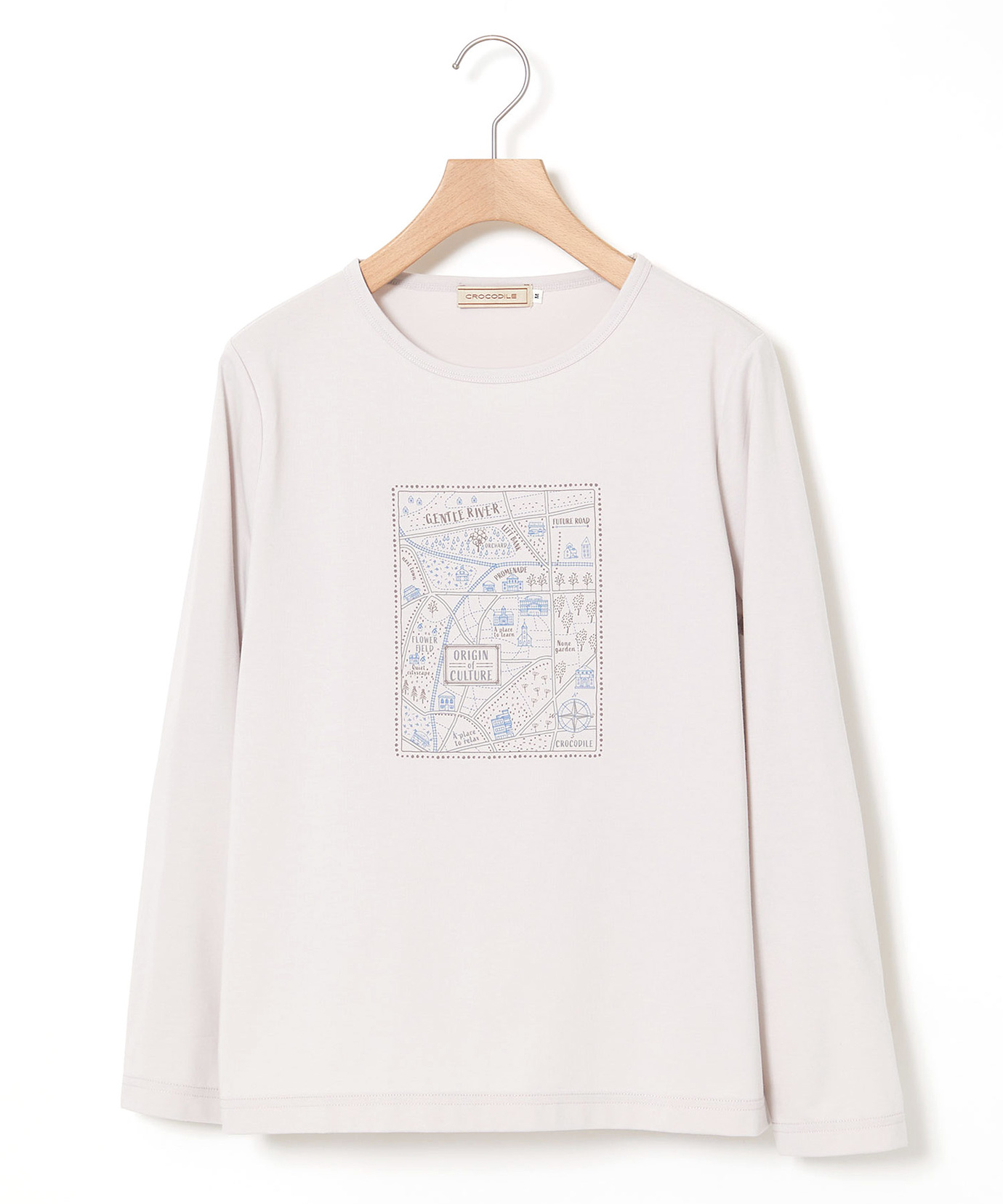 レディース 長袖 プリント Tシャツ【オンラインショップ・一部店舗限定