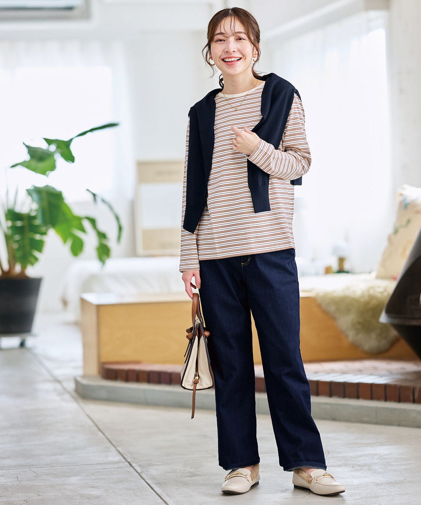 新品未使用　博多女子　カーディガン レディース 大人の BASIC カーディガン通販 [0303-36399