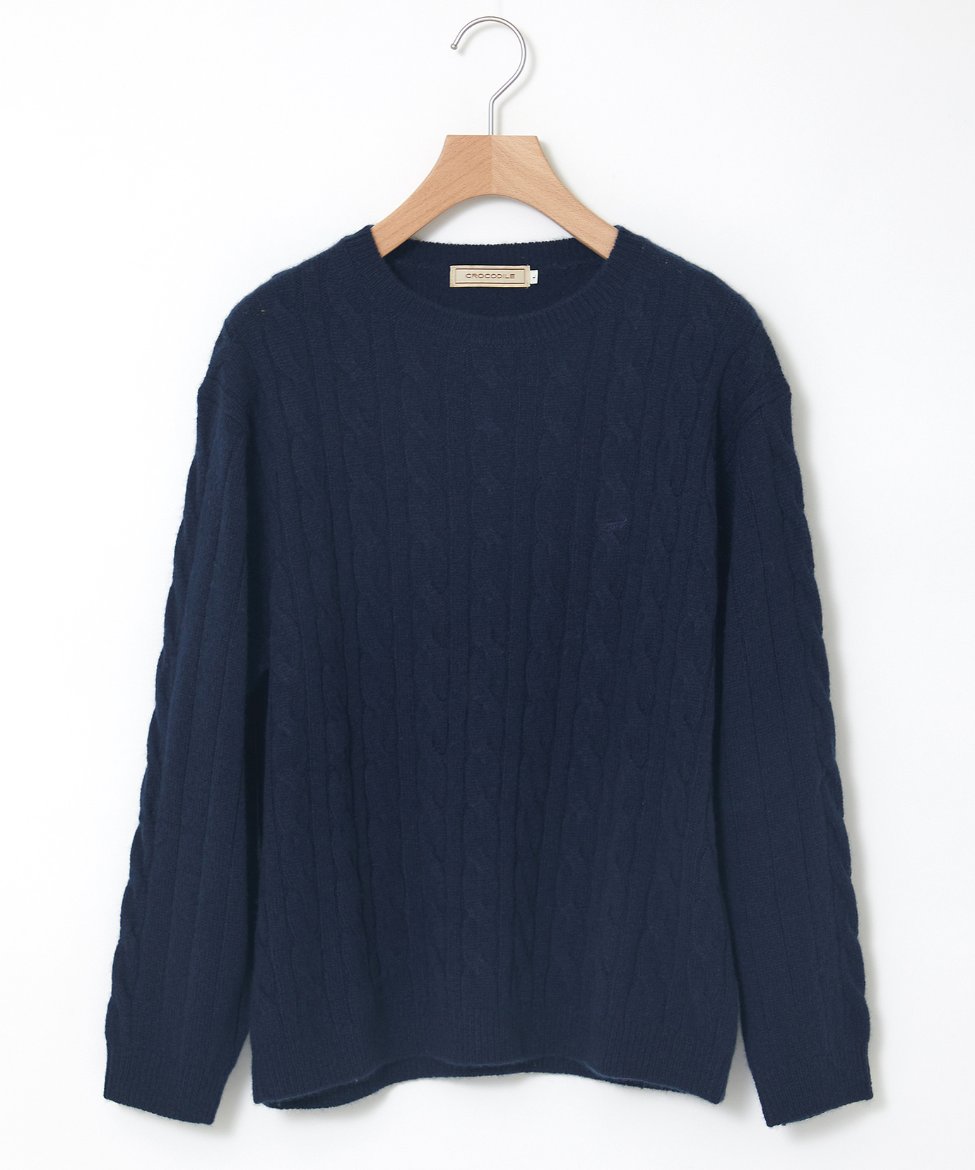 EMBAカシミヤ１００％ ケープ風ドルマンスリーブコート裏ペーズリー　ネイビー 寸法図【NO.655】ドルマンスリーブのシンプルコート＜スゴラク＞ [M便