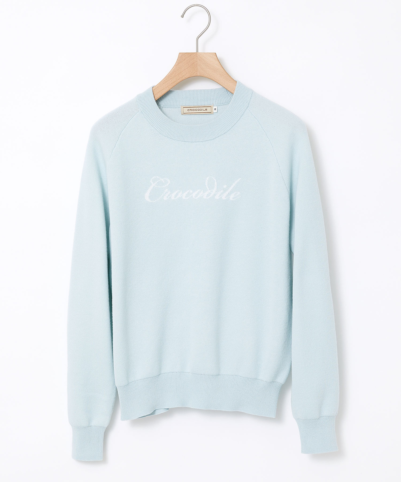 レディース ロゴ ニット トレーナー【手洗いOK】通販 [0303-56303