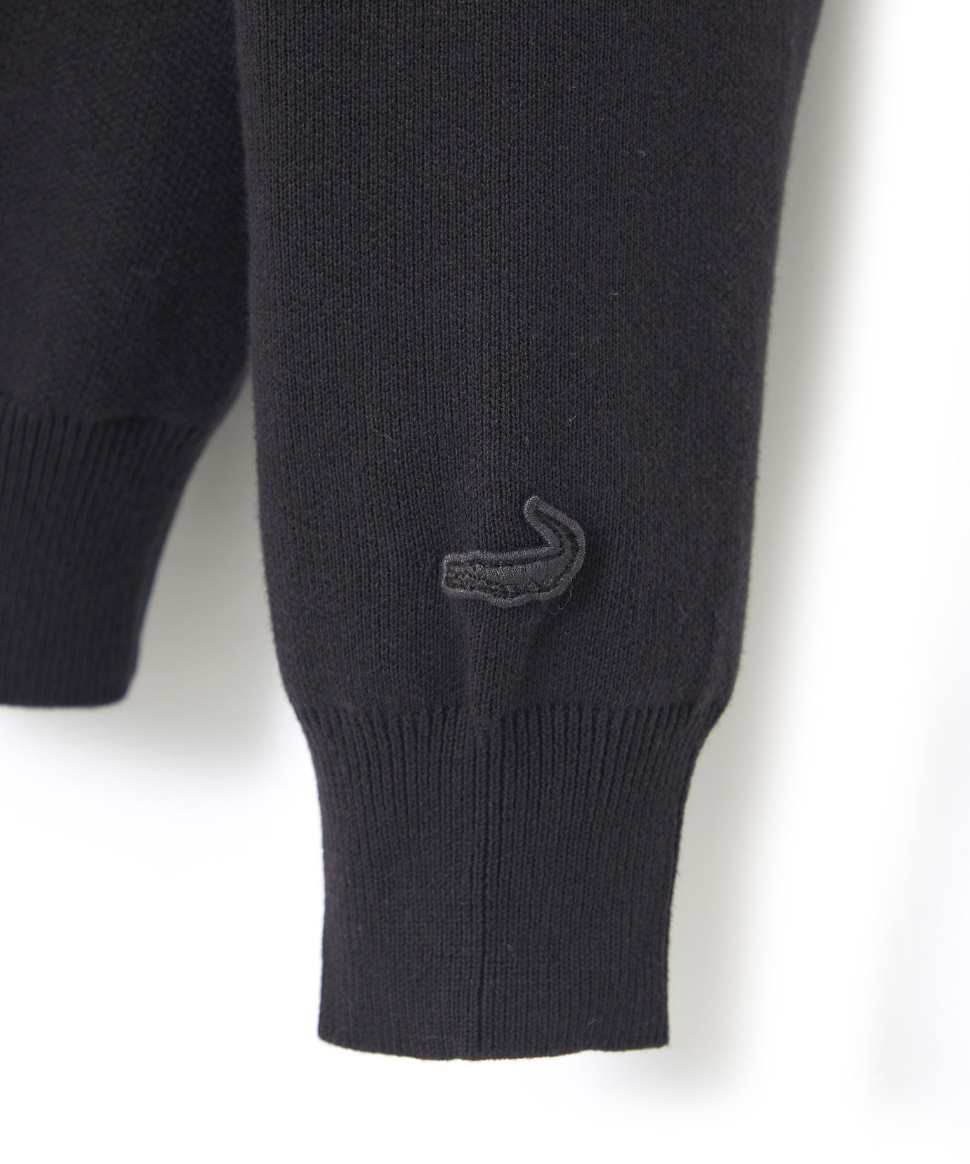 Stone  クルーネックニット GHOST PIECE 黒 AW20 STONE ISLAND GHOST PIECE TERRY COTTON-WOOL SWEATSHIRT