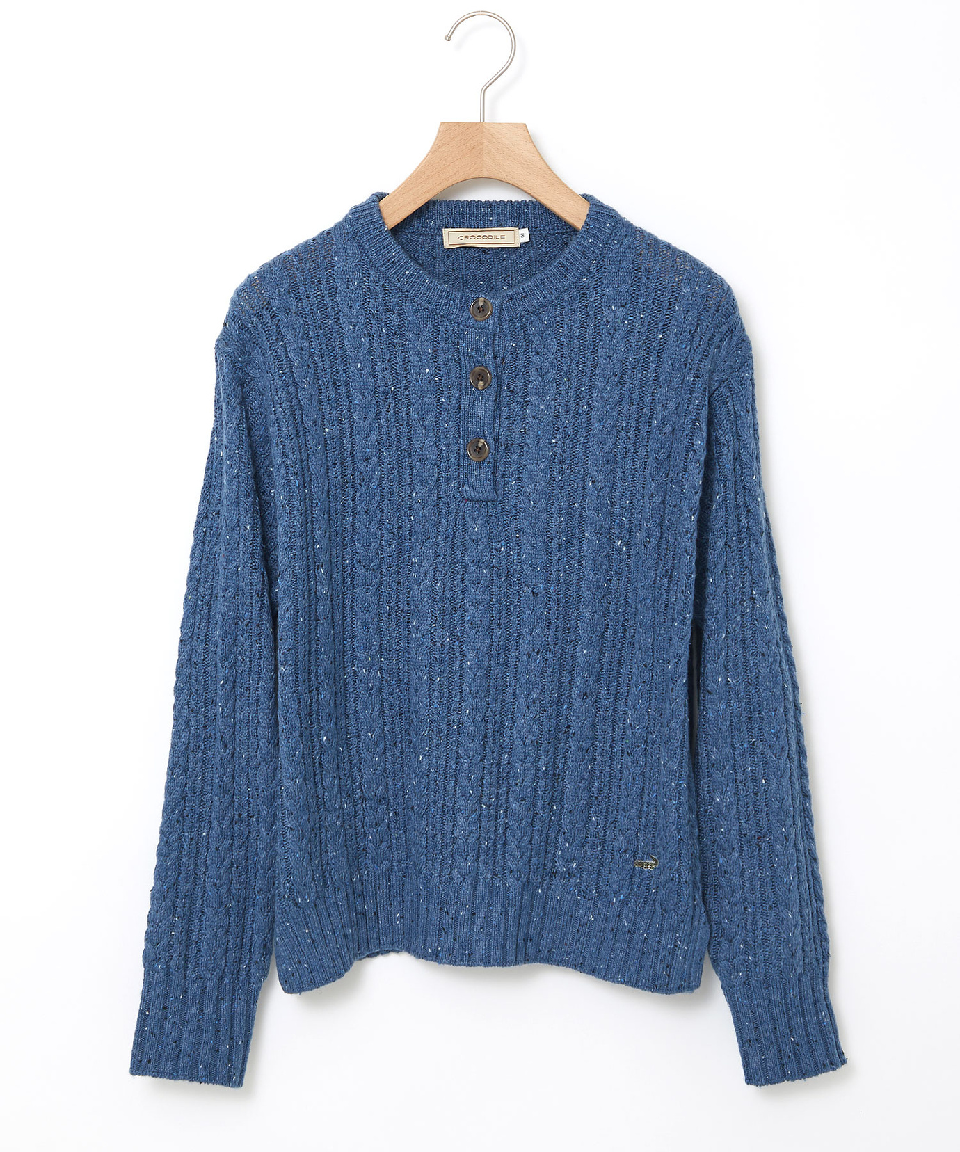 レディース ウールブレンド ネップ ニット【手洗いOK】通販 [0303