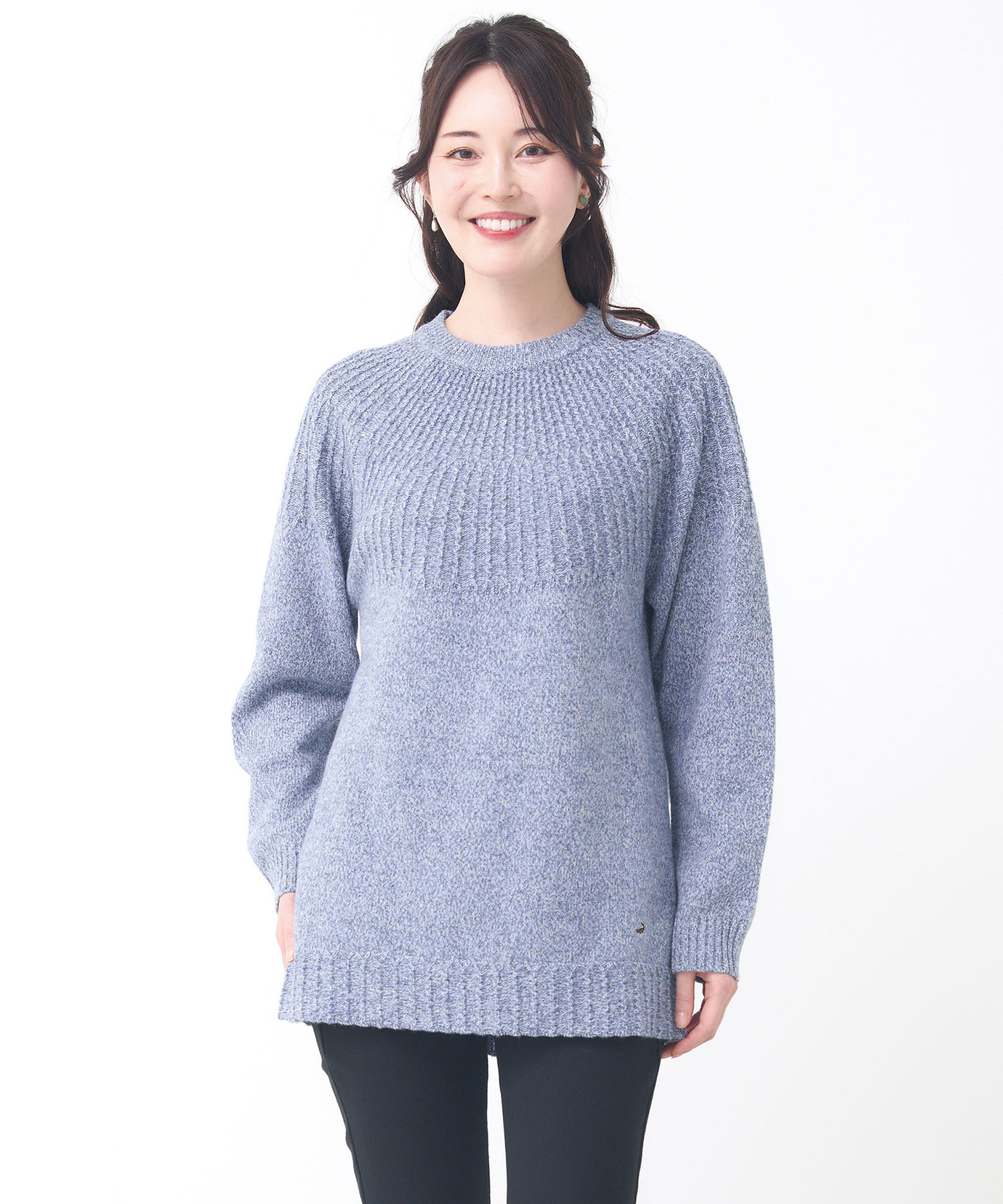 レディース ウール マルチネップ ニット【手洗いOK】通販 [0303-57309