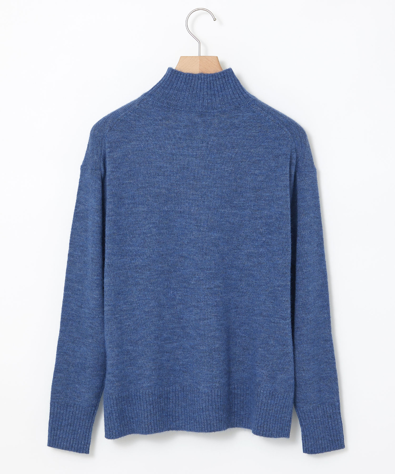 レディース ウールブレンド タートルネック ニット【手洗いOK】通販