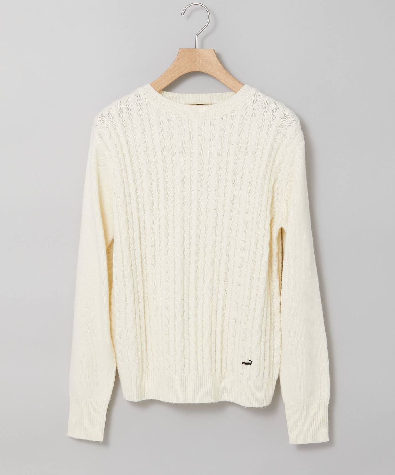 レディース ウールブレンド ケーブル ニット通販 [0303-58304