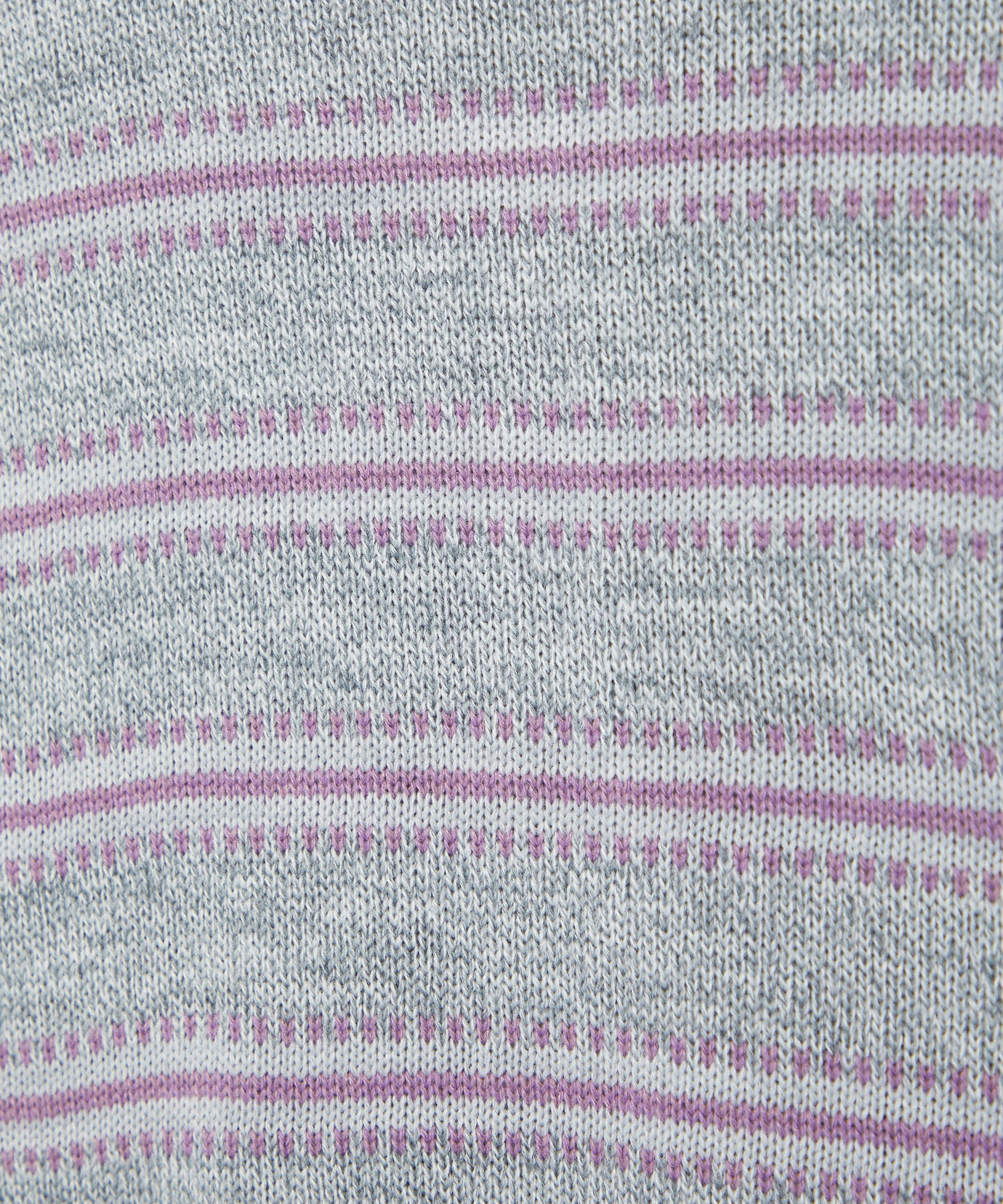 レディース ウールブレンド ヘンリーネック ボーダーニット【一部店舗