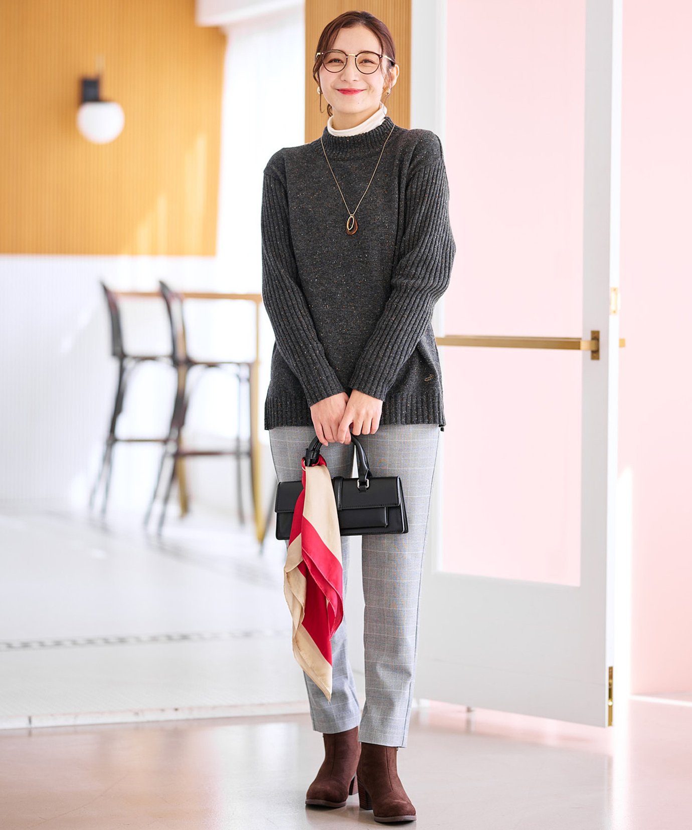 A.F ARTEFACT 21AW バックナンバリング刺繍クルーネックニット A.F ARTEFACT DOLMAN PULLOVER / COTTON KNIT (BLACK)の商品ページ